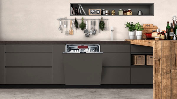 NEFF vollintegrierbarer Geschirrspüler N 50 »S155HVX15E«, 13 Maßgedecke, Info Light: projizierter Punkt während des Betriebs