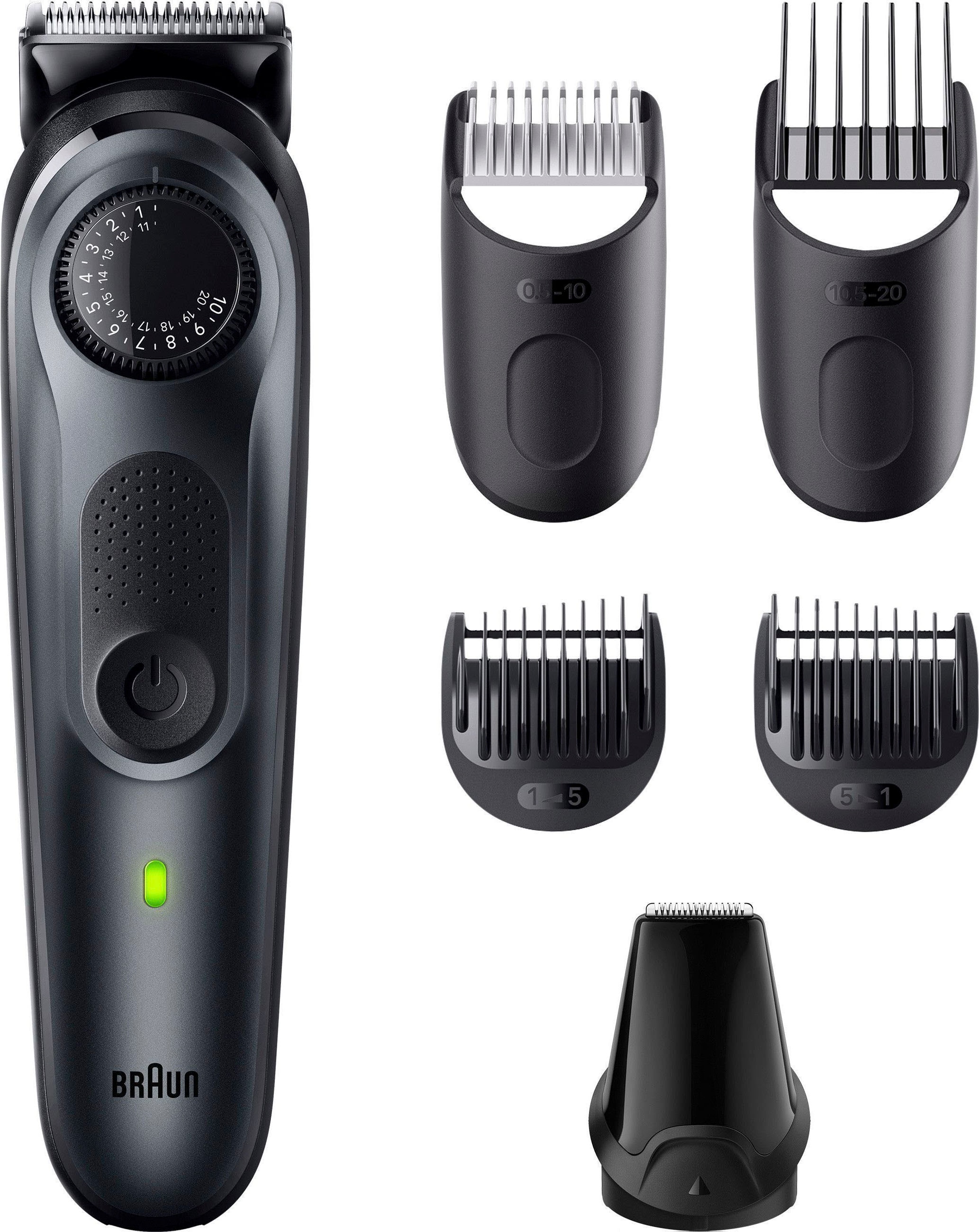 Braun Haarschneider »Barttrimmer BT5450«, 40 Einstellungen, Wasserdicht