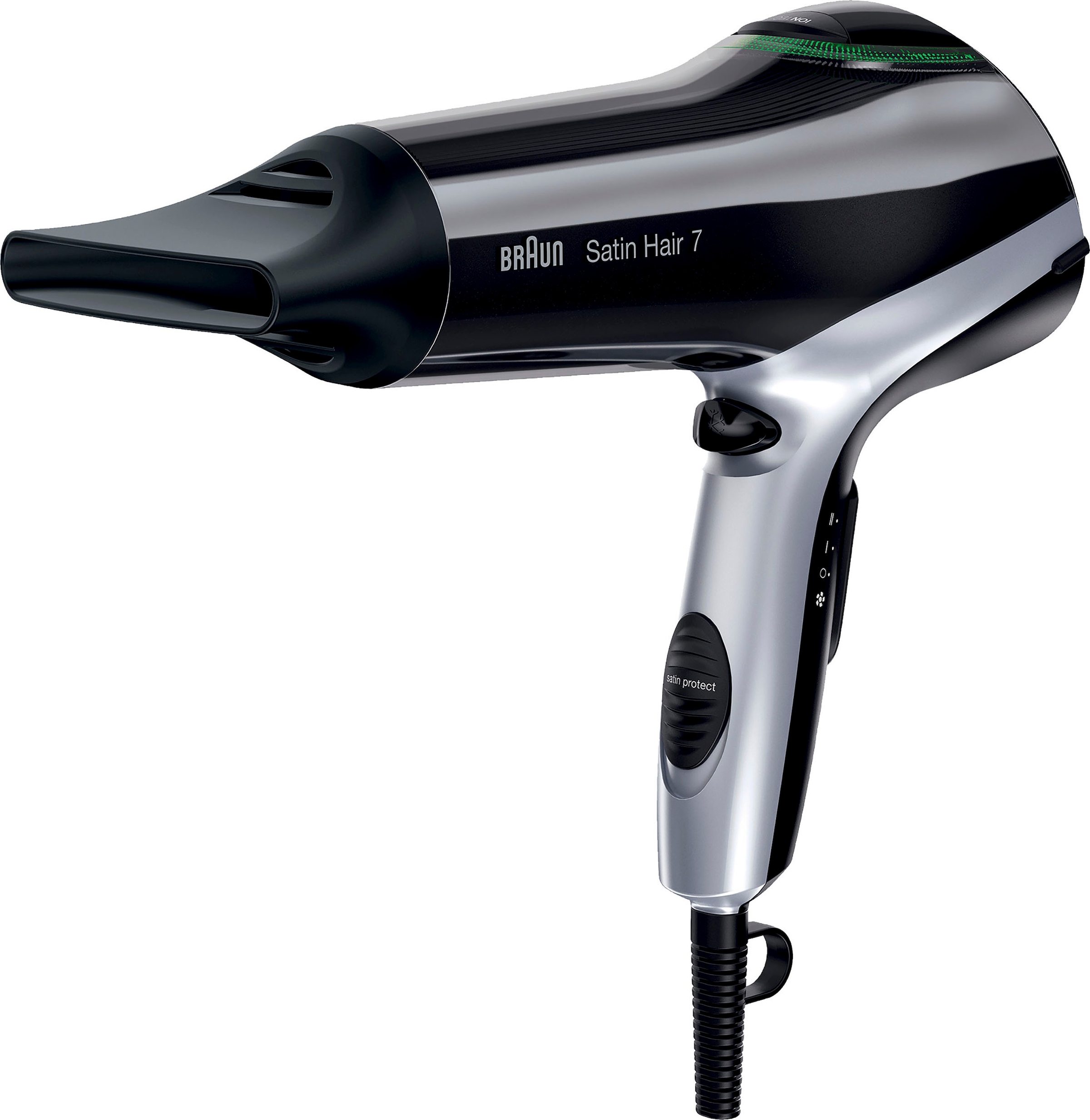 Braun Ionic-Haartrockner »Braun Satin Hair 7 Iontec«, 2200 W, Satin Protect™ System: 100%-igen Schutz vor Überhitzung