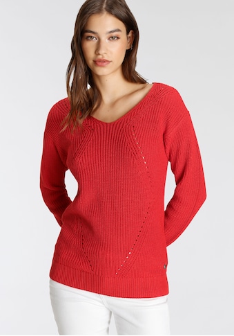 Strickpullover, mit Ajour-Muster - NEUE KOLLEKTION