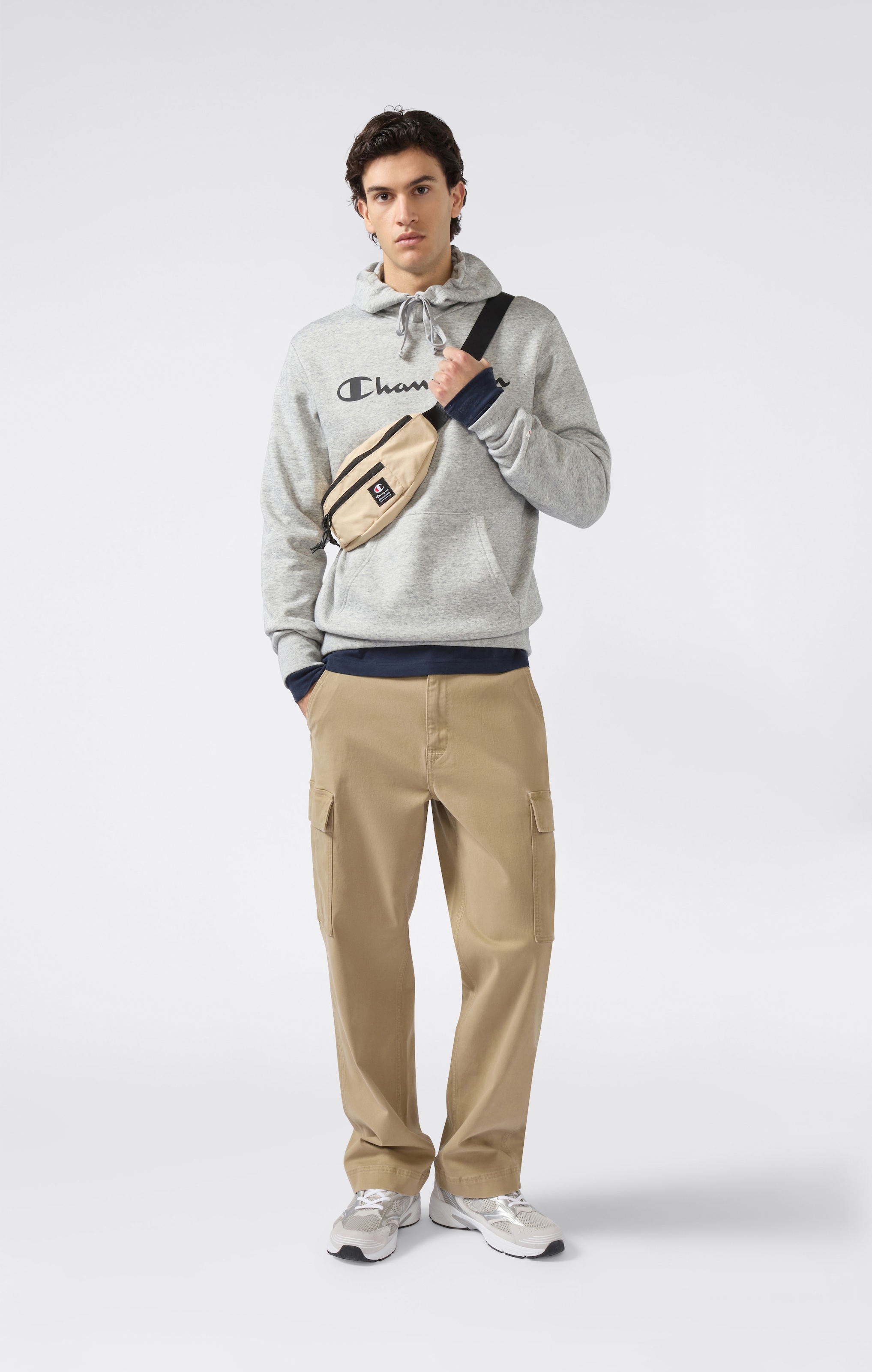 Champion Kapuzensweatshirt »BASICS Fleece Hoodie Large Logo«
