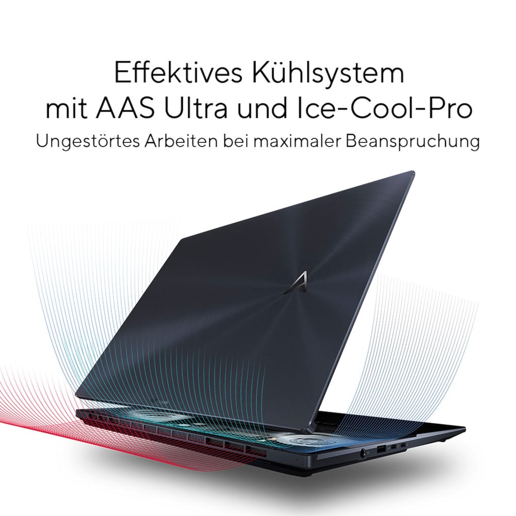 Asus Gaming-Notebook »Zenbook Pro 16X OLED UX7602BZ-MY027W«, 40,6 cm, / 16 Zoll, Intel, Core i9, GeForce RTX 4080, 2000 GB SSD