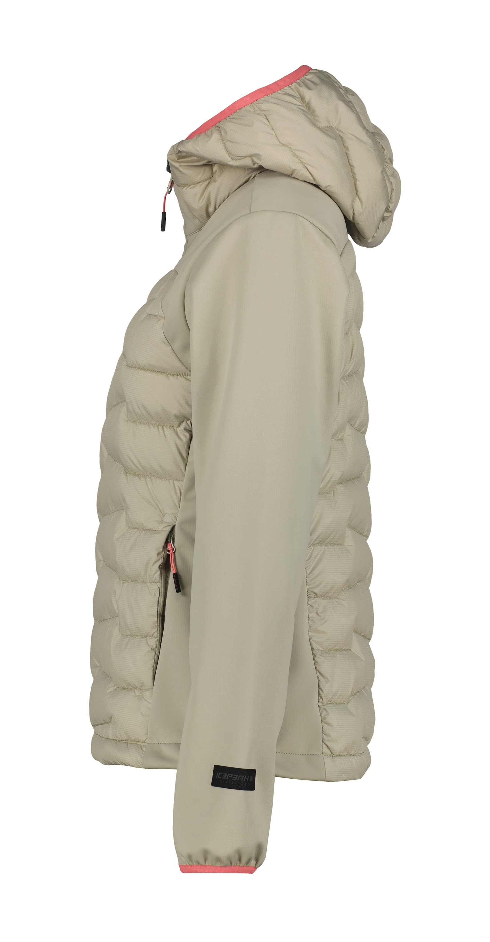 Icepeak Softshelljacke »BURLISON« 1 Stk. tlg. für Erwachsene, wasserabweisend, atmungsaktiv, Wassersäule 10000