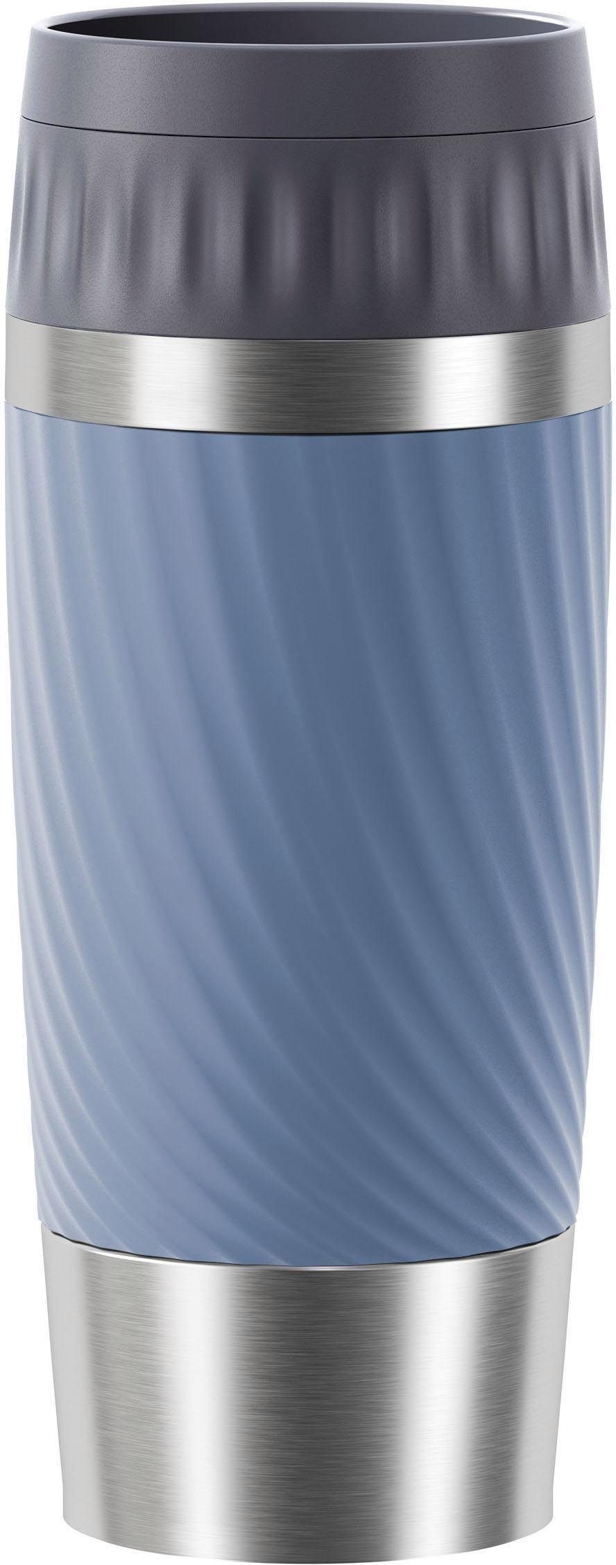 Emsa Thermobecher »Tavel Mug Easy Twist«, 0,36L, Edelstahl, 360°Trinköffnung, spülmaschinenfest,4h warm/ 8h kalt