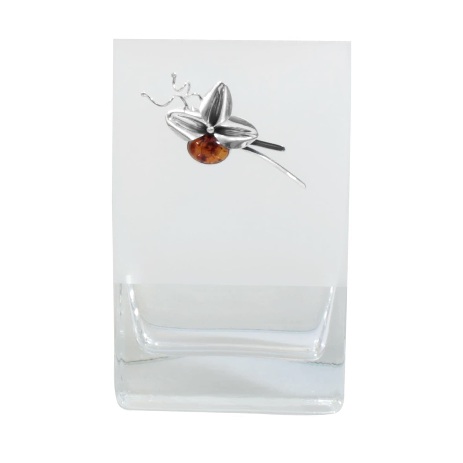 OSTSEE-SCHMUCK Dekovase »- Florence - Glas - Bernstein«