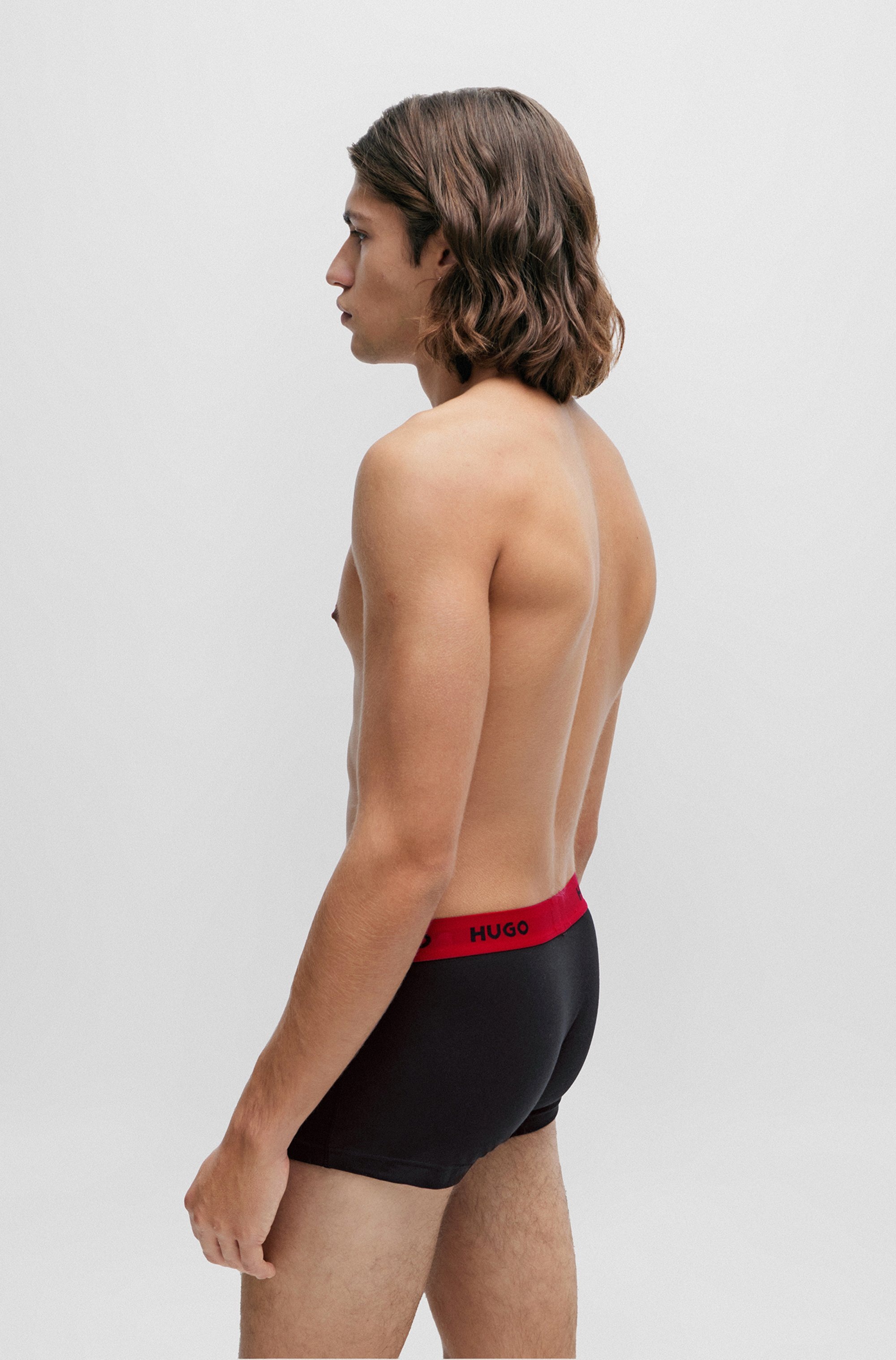 HUGO Underwear Trunk »TRUNK TRIPLET PACK«, (Packung, 3er Pack)