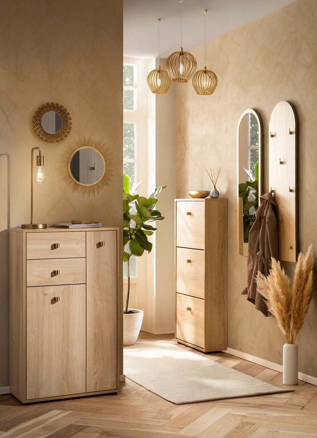 Schildmeyer Highboard »Flora, Breite 60,2 cm« 1 Stk. tlg. Made in Germany