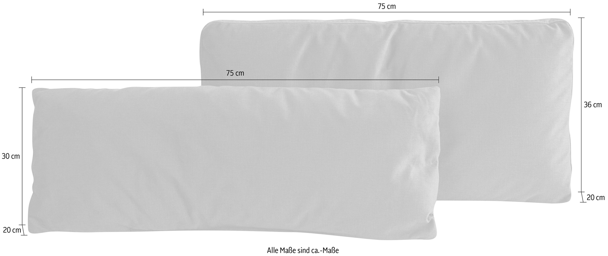 Home affaire Sofakissen »Bloomfield« Kissenset: bestehen aus einem Vorlagekissen und einem Nierenkissen