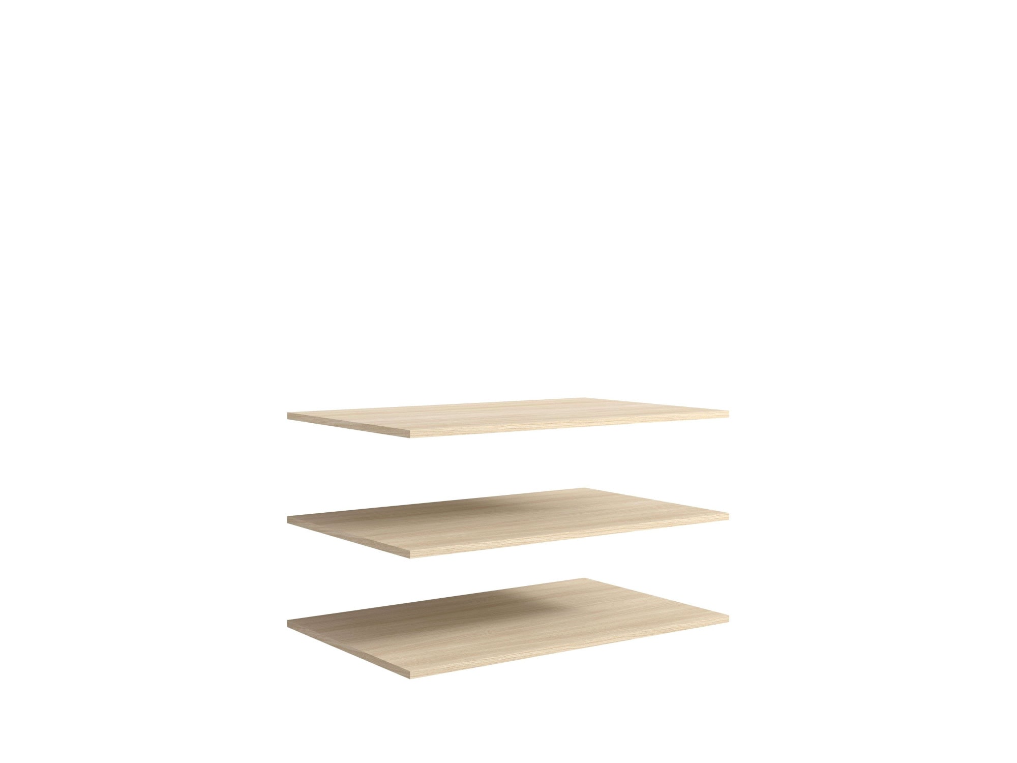 Home affaire Einlegeboden »TRENTO Regalböden im 3er Set, für mehr Stauraum und Ordnung«, (Set, 3 St., Maße je Stück B/T/H: 87/55/1,6 cm), FSC-zertifizierter Holzwerkstoff, passend zum Schrank TRENTO