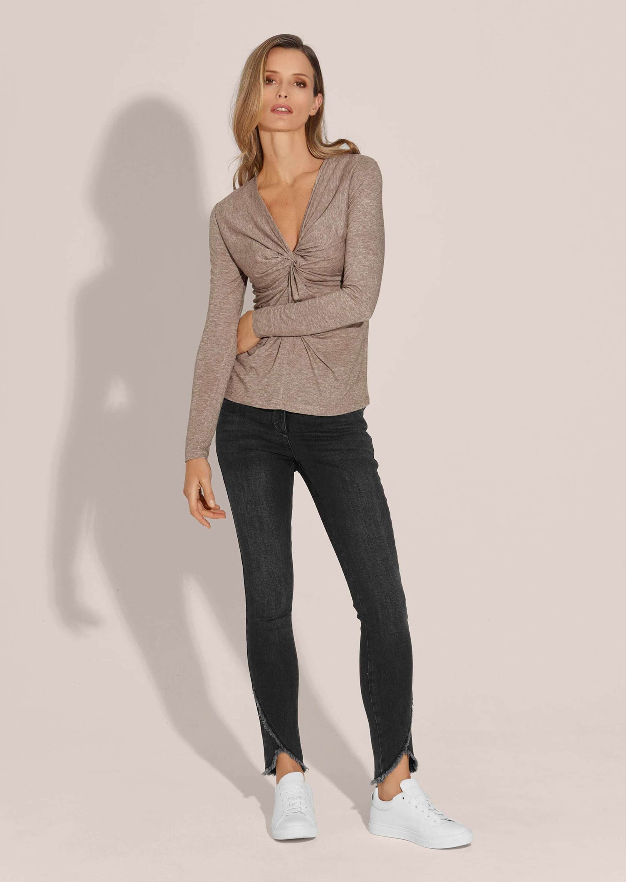 MADELEINE Langarmshirt »Shirt Shirt mit Knotendetail«
