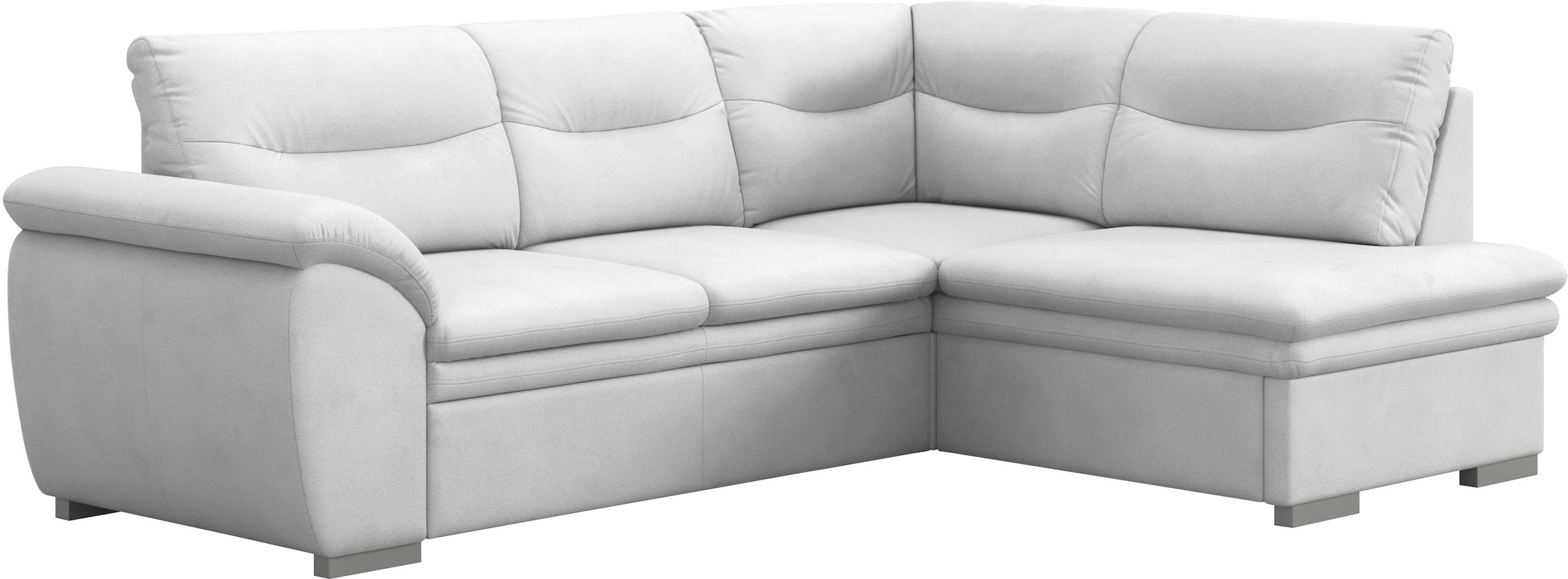 COTTA Ecksofa »Leandra L-Form« wahlweise mit Schlaffunktion & Bettkasten