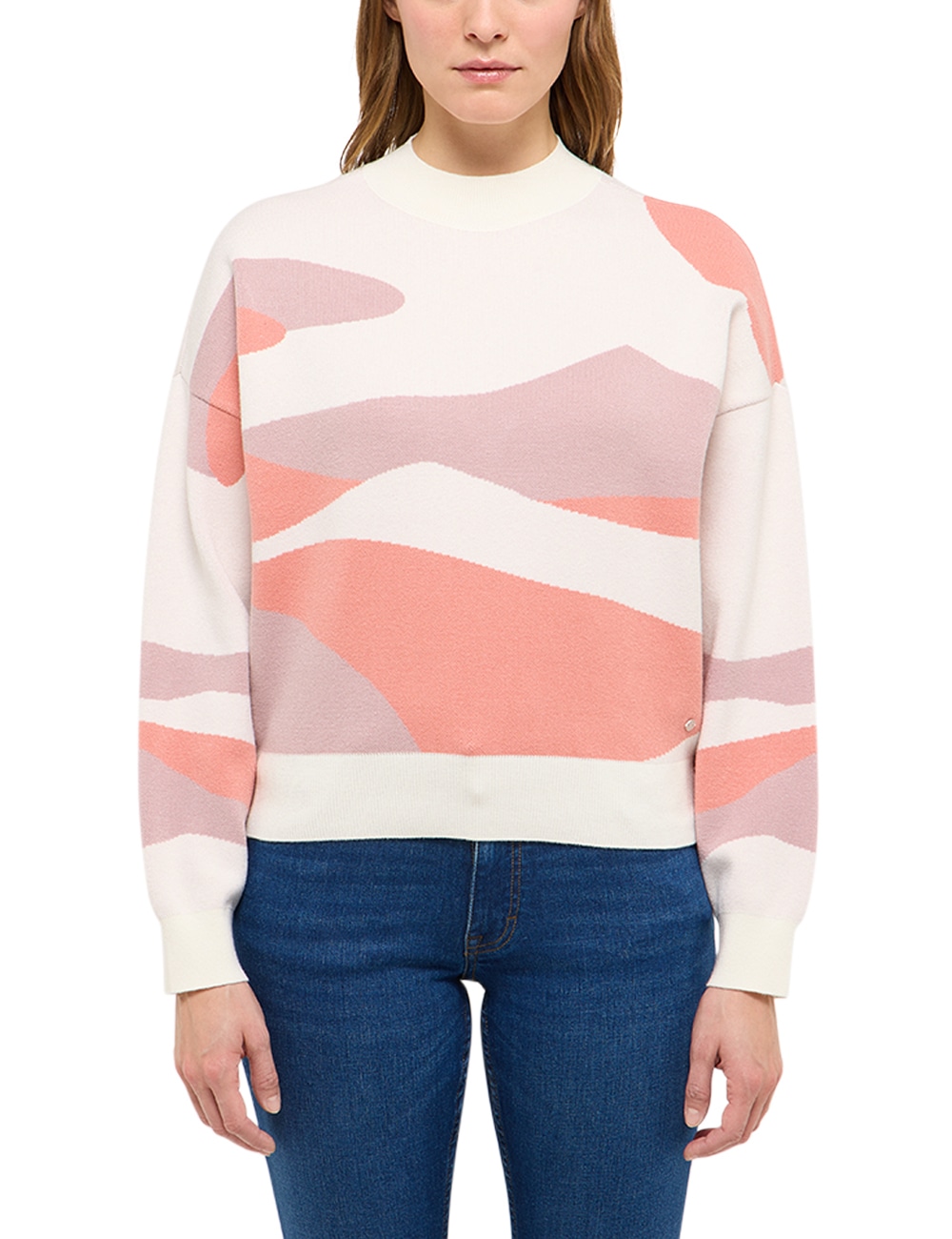 MUSTANG Sweater »Damen Style Carla Jacquard«
