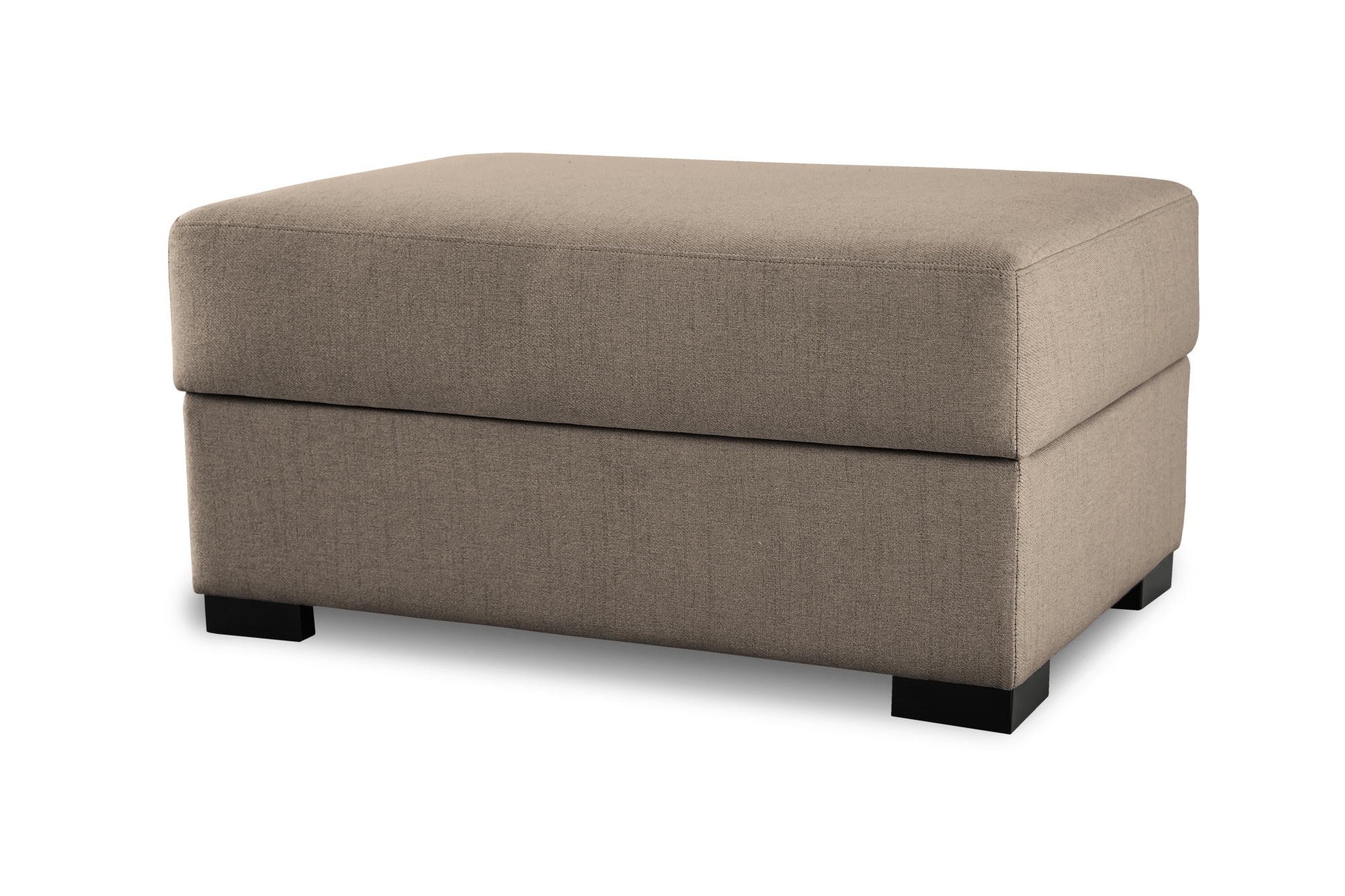 Home affaire Polsterhocker »Branwell«, 95/63 cm, Struktur fein, mit Stauraum