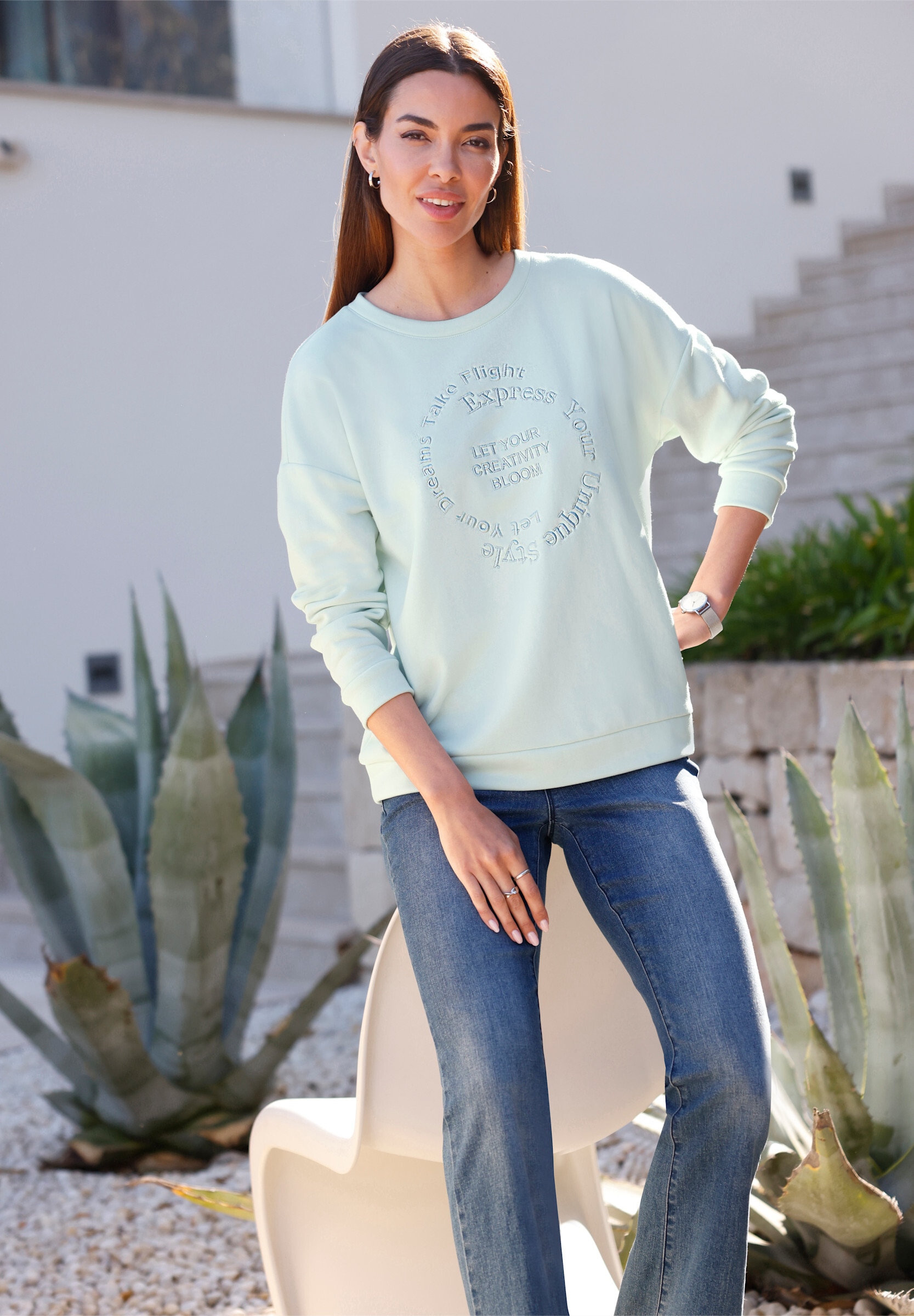 heine Sweatshirt »Sweatshirt Sweatshirt«
