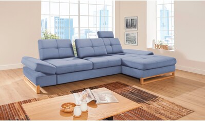 ADA trendline Ecksofa, mit Recamiere, inkl. Sitztiefenverstellung und Kopfstütze, wahlweise mit Bettfunktion kaufen ADA trendline Ecksofa, mit Recamiere, inkl. Sitztiefenverstellung und Kopfstütze, wahlweise mit Bettfunktion kaufen