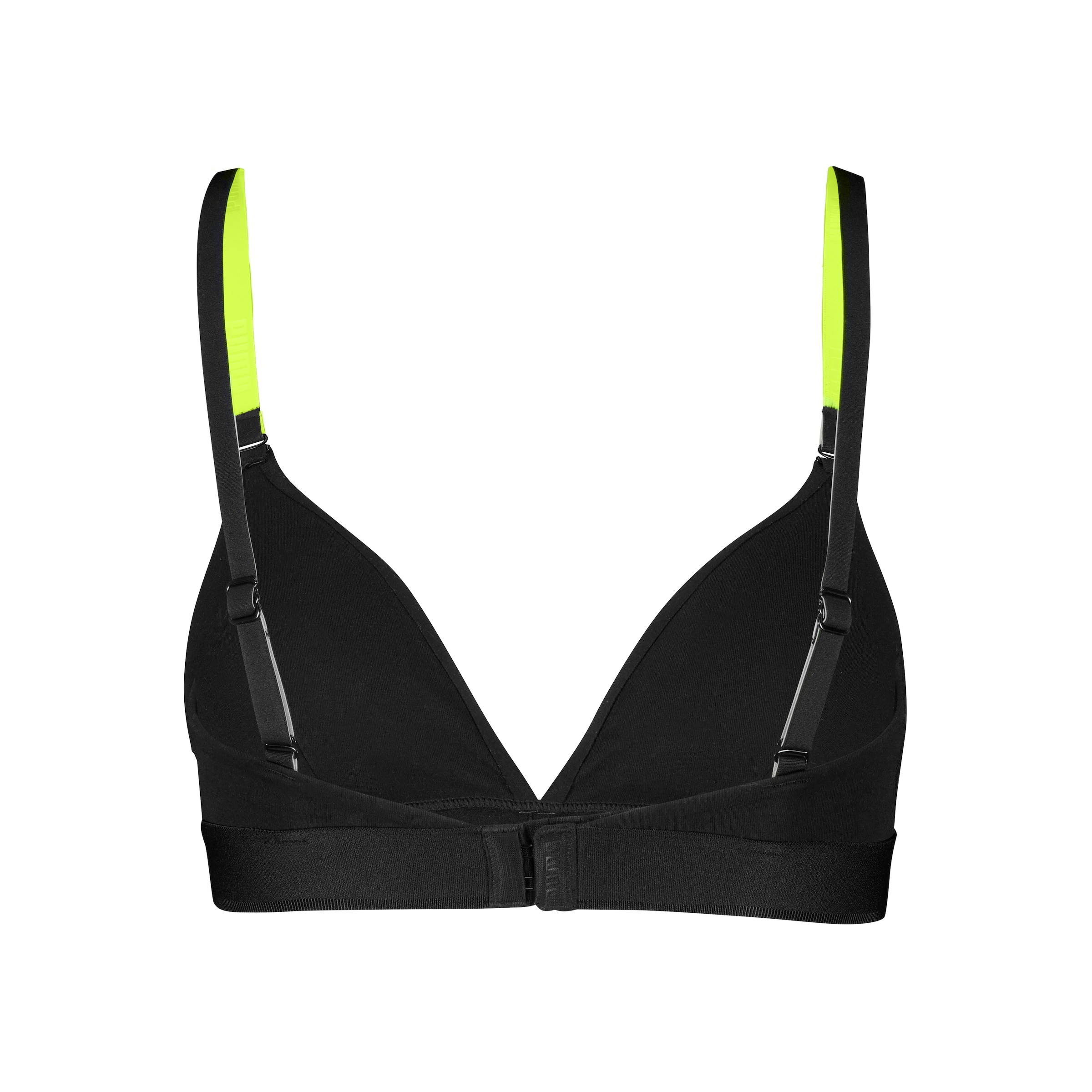 PUMA Bügelloser BH »PUMA WOMEN COTTON TRIANGLE BRALETTE« herausnehmbare gepolsterte Cups für anpassungsfähigen Look