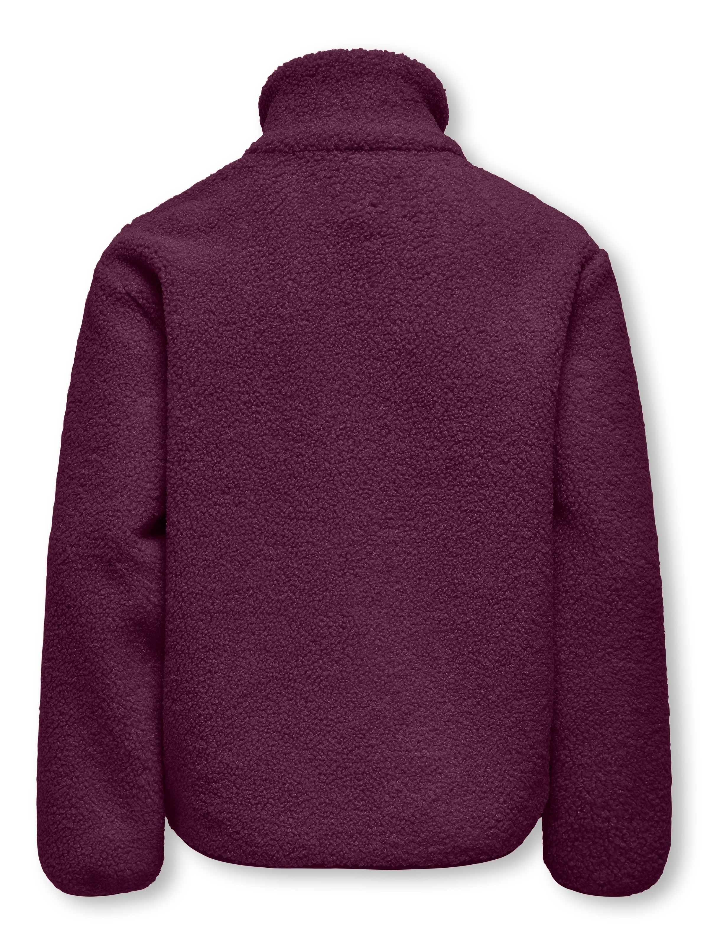KIDS ONLY Fleecejacke »KOGEVA LIFE TEDDY JACKET CP OTW NOOS«, ohne Kapuze