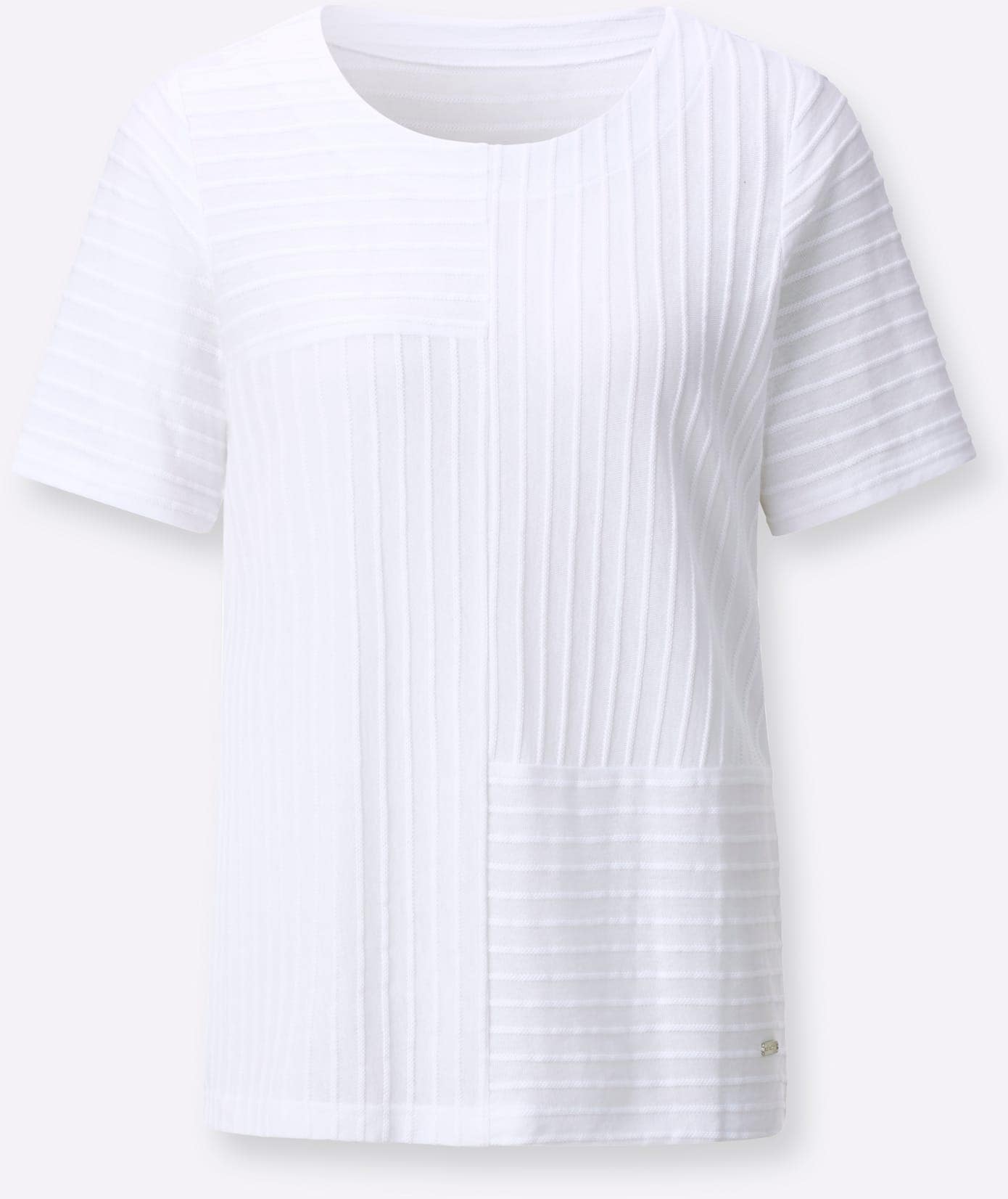 Casual Looks Rundhalsshirt »Kurzarm-Shirt« 1 tlg.