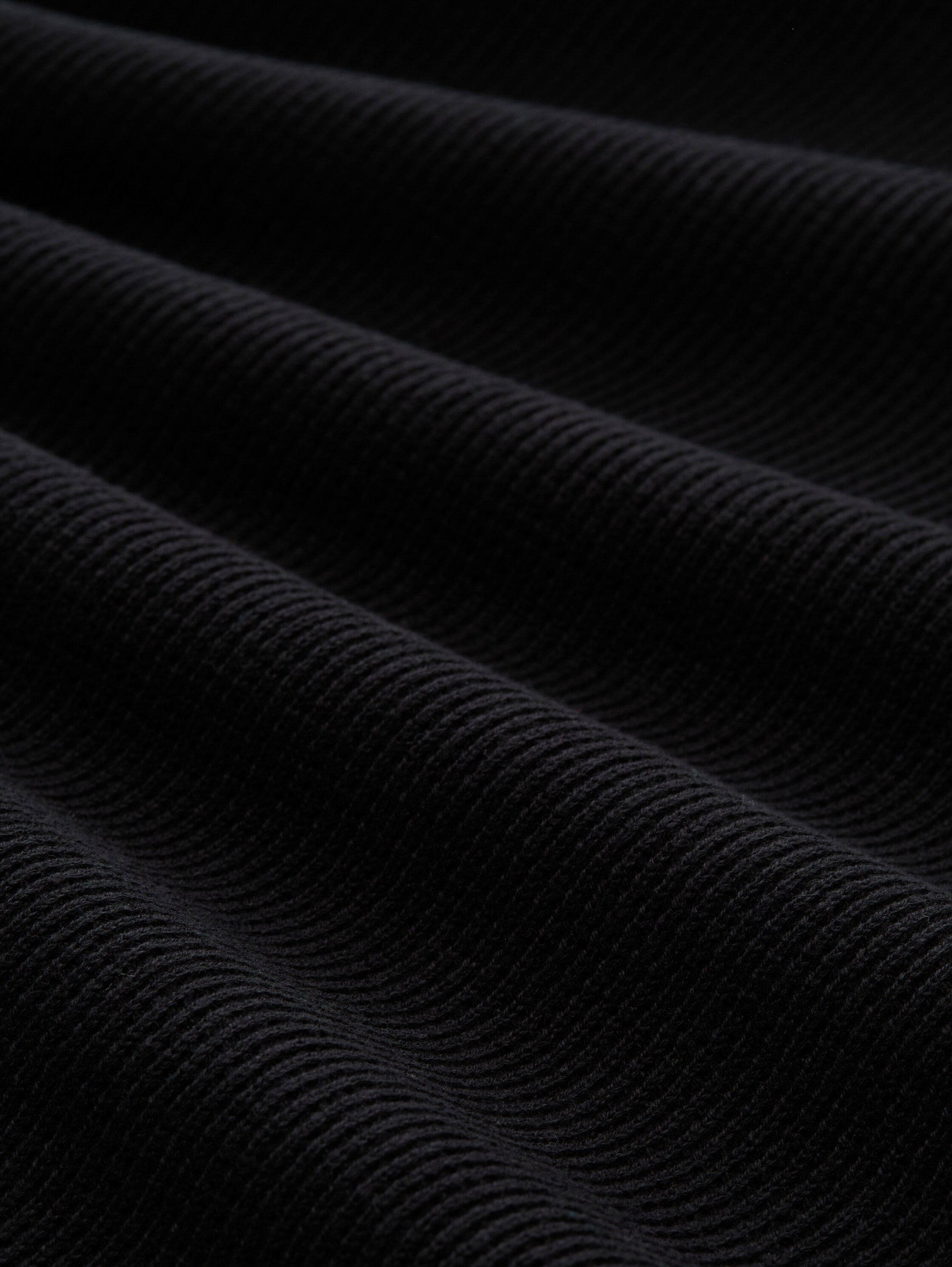 TOM TAILOR Denim Strickpullover mit 2-in-1 Ausschnitt