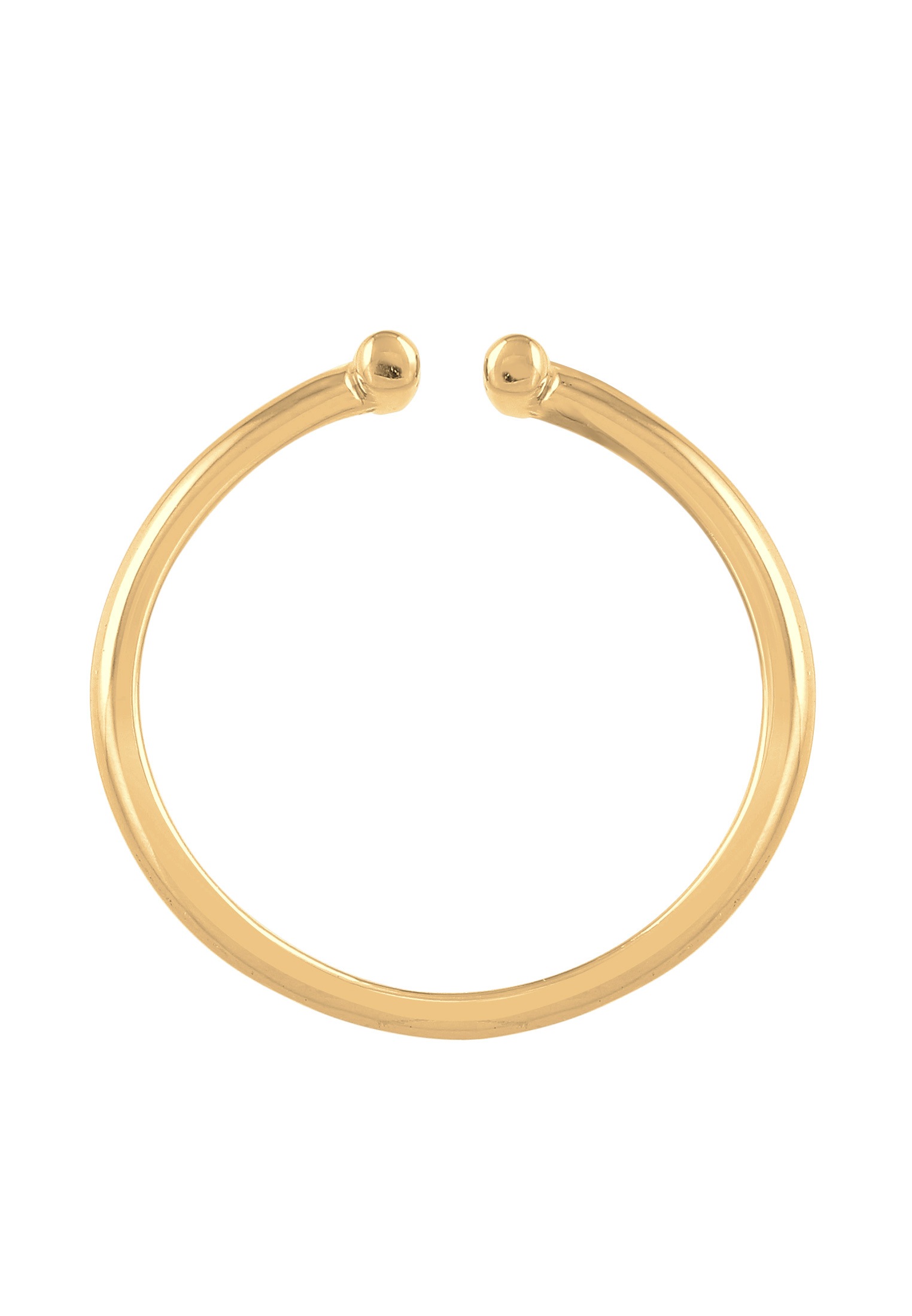 Elli Silberring »Ring Geo Stab Trend Offen 925 Silber«