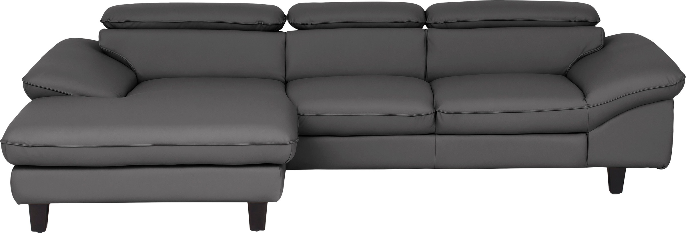 Home affaire Ecksofa »Pilot L-Form«, mit Kopfteilverstellung, wahlweise mit Bettfunktion & Bettkasten