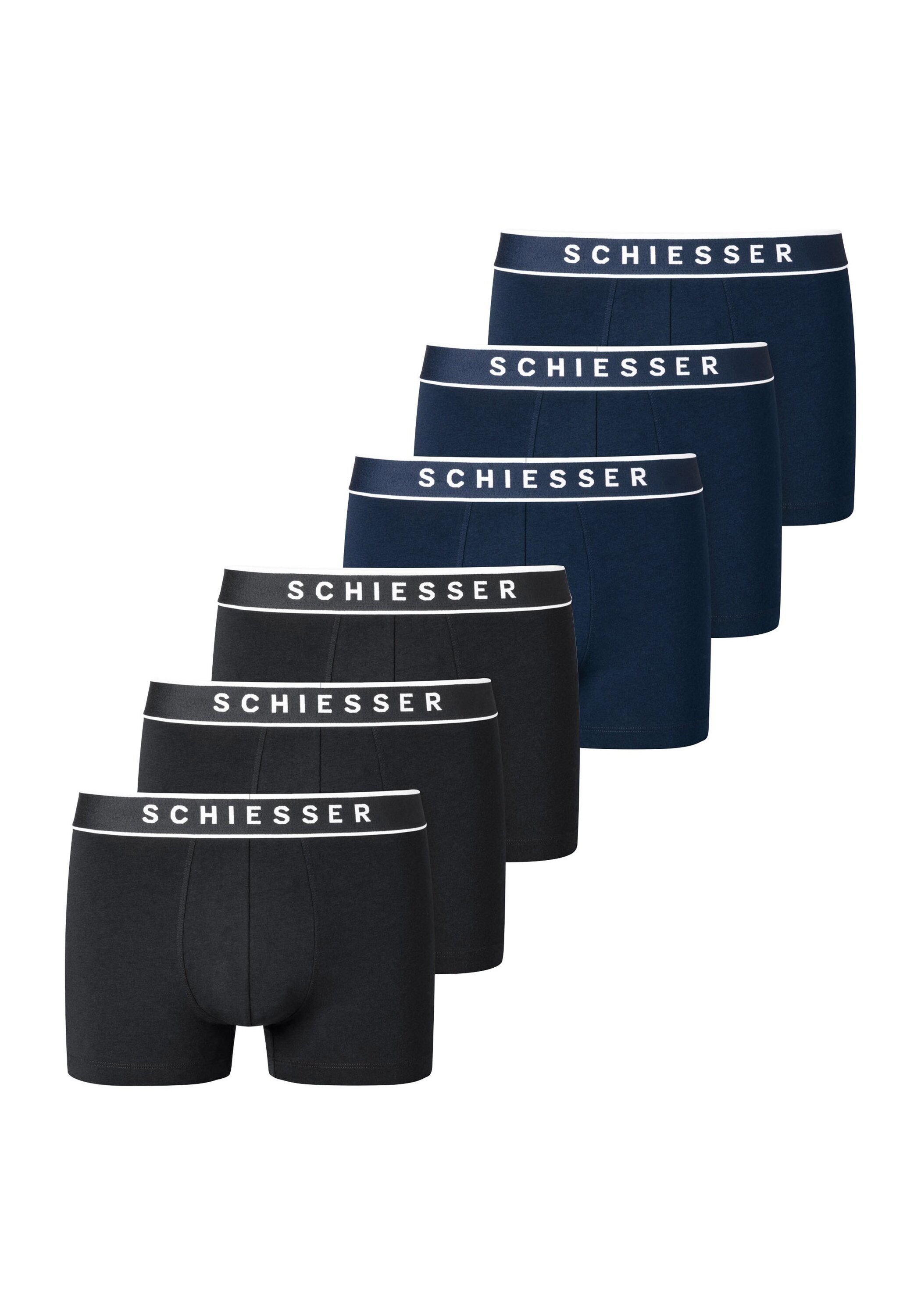Schiesser Jongens Boxershorts 3-Pack - Comfortabele Lage Taille Boxers