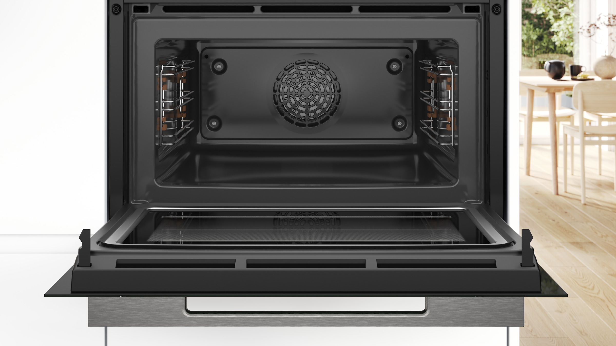 BOSCH Einbau-Mikrowelle »CMG7241B1«, Grill-Heißluft-Ober-/Unterhitze, 3600 W
