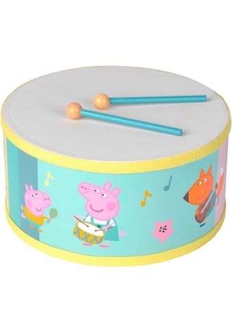 Spielzeug-Musikinstrument »Peppa Pig Trommel 20cm«