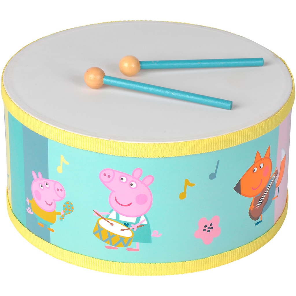 Eichhorn Spielzeug-Musikinstrument »Peppa Pig Trommel 20cm«