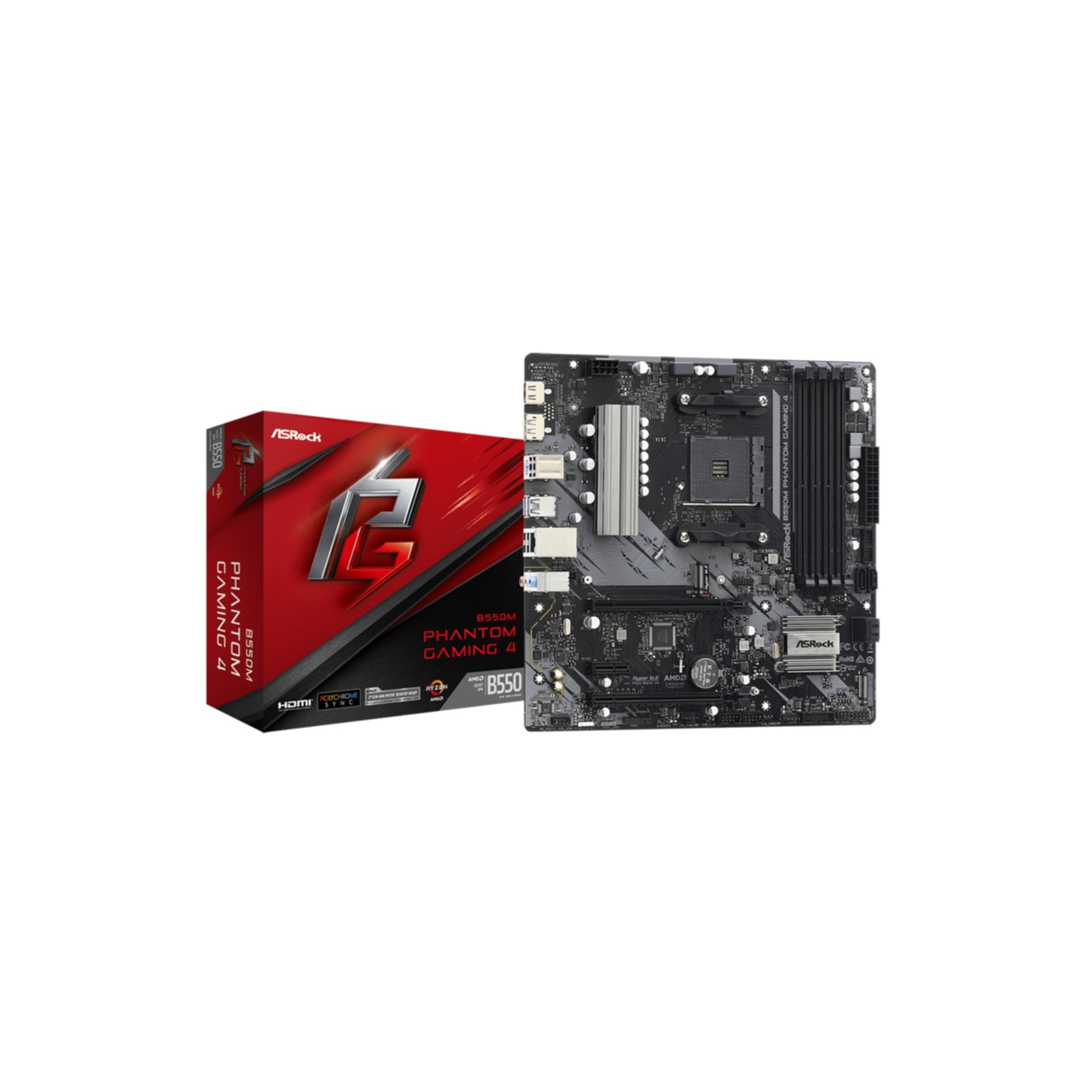 Asrock Mainboard »B550M Phantom Gaming 4«
