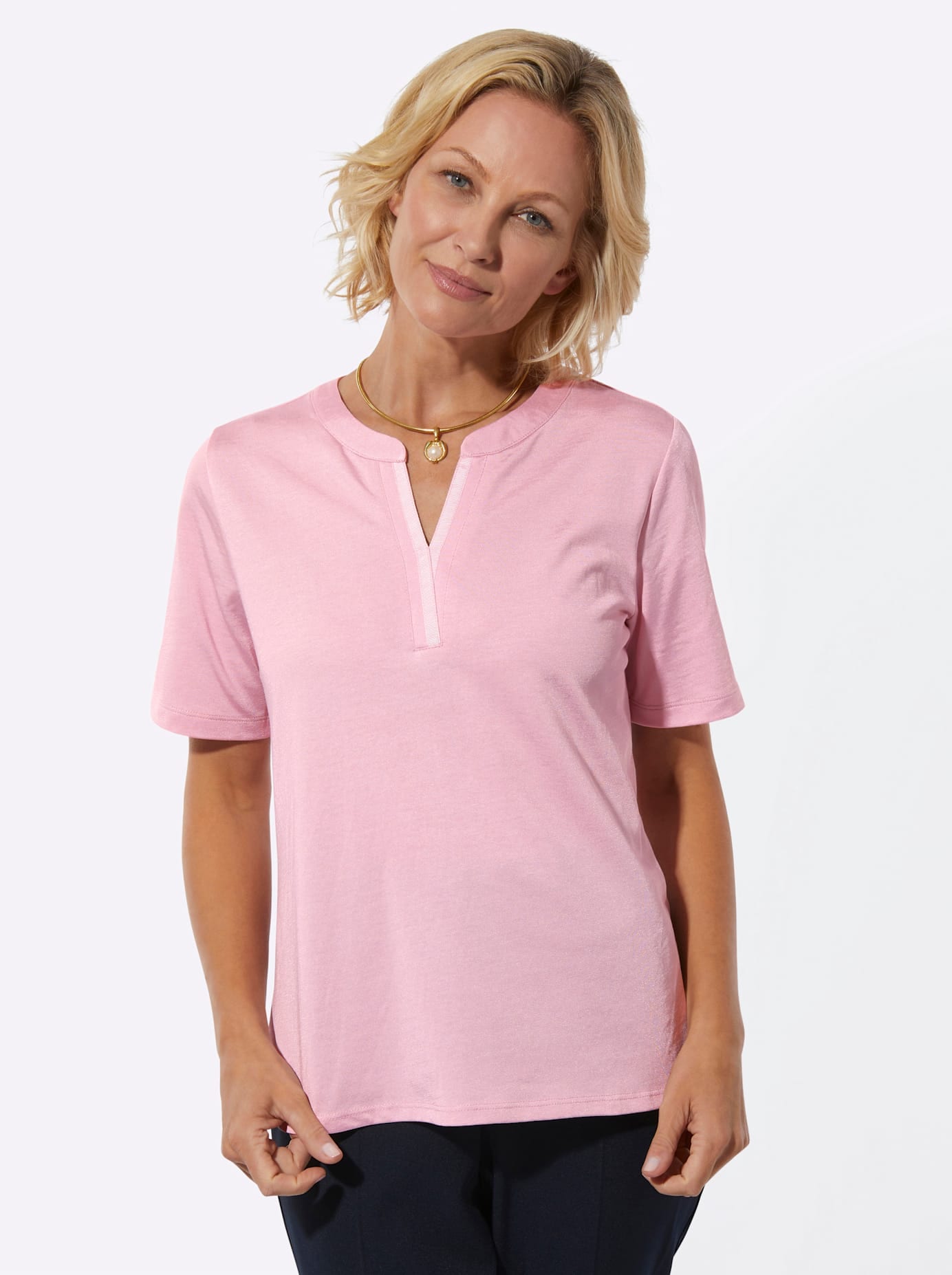   Rundhalsshirt »Kurzarm-Shirt« 1 tlg.