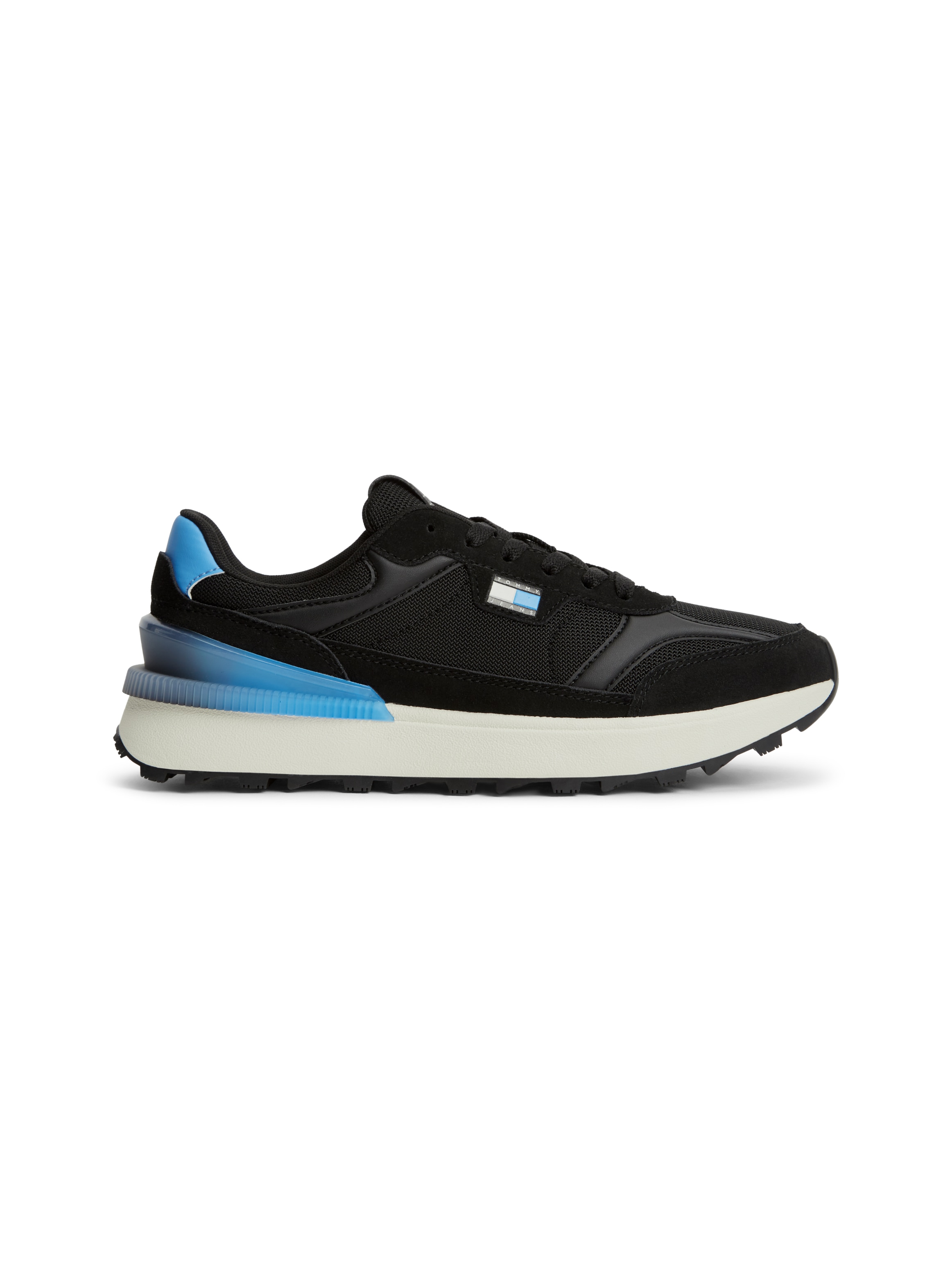 Tommy Jeans Sneaker »TJM TECHNICAL RUNNER ESS«  Freizeitschuh, Schnürschuh mit Farbdetails