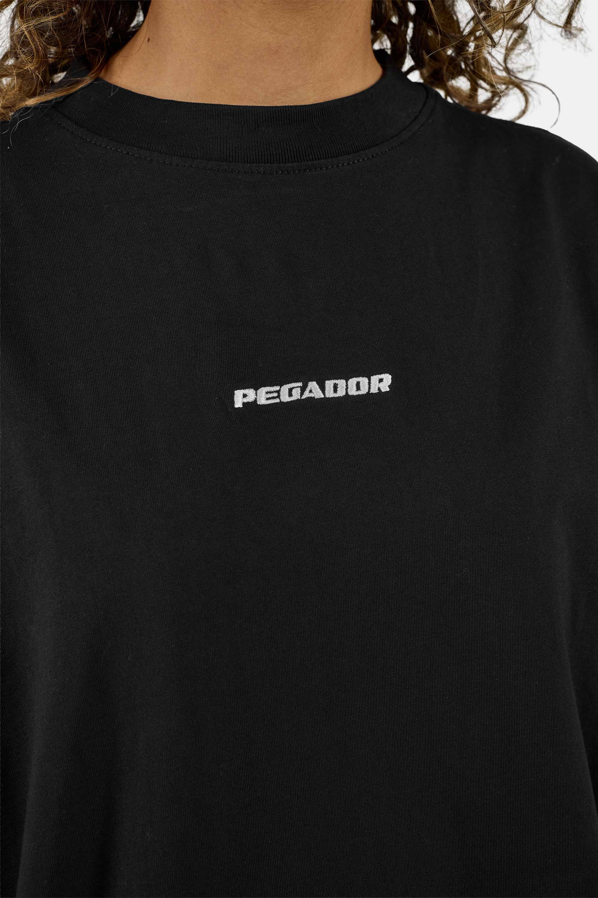 PEGADOR T-Shirt »Bracy Heavy Oversized Tee« Baumwolle, oversize