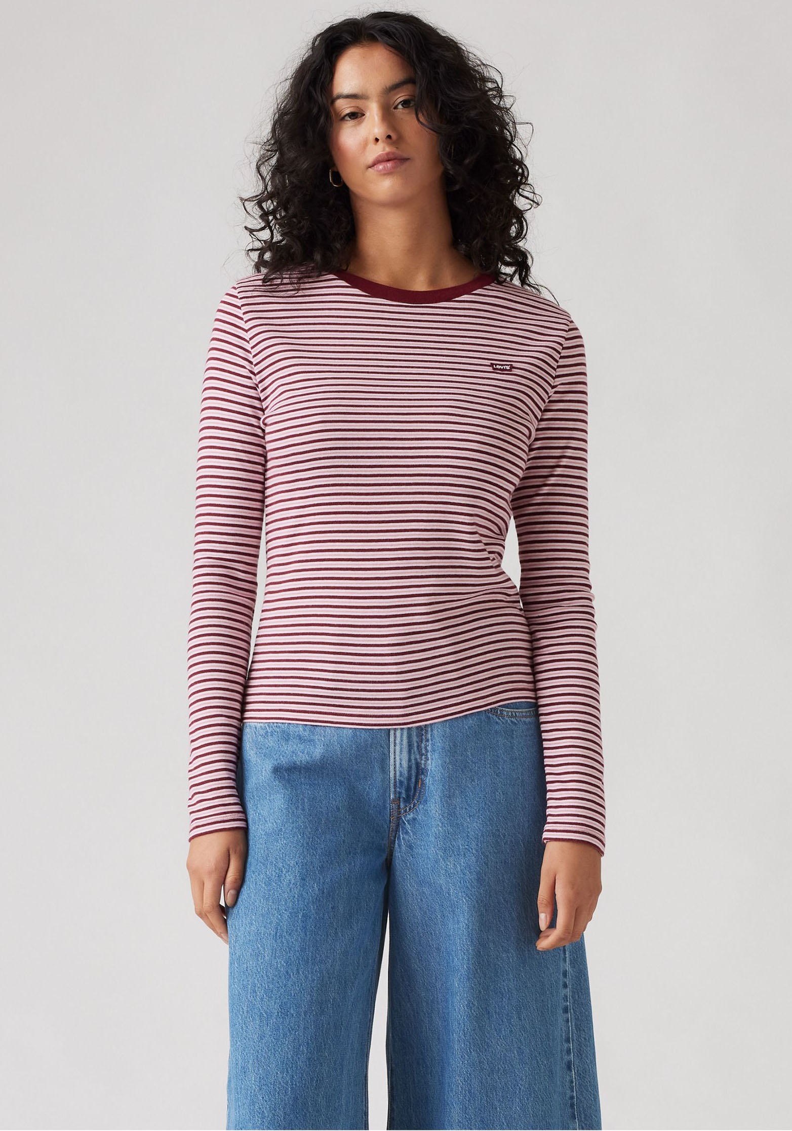 Levi's® Langarmshirt »ESSENTIAL HM LS TEE«, mit Streifen