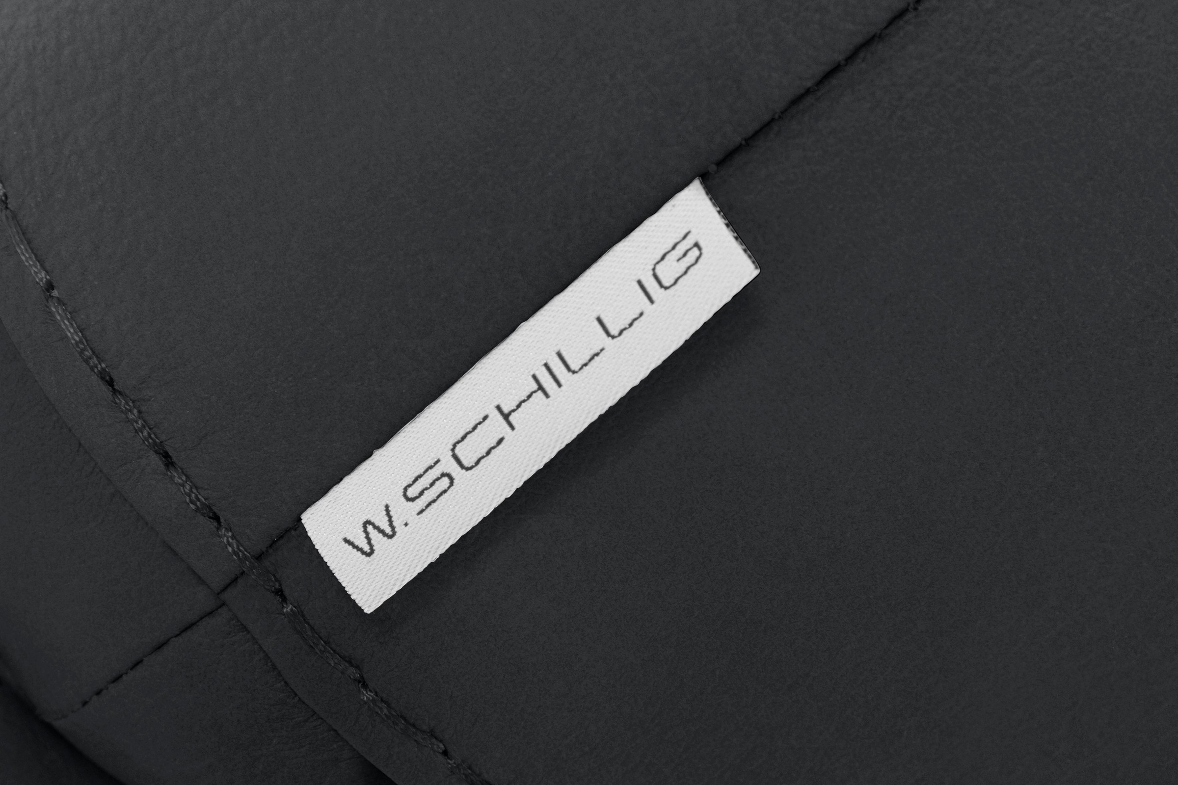 W.SCHILLIG Hocker »montanaa«, mit Metallkufen in Chrom glänzend, Breite 141 cm