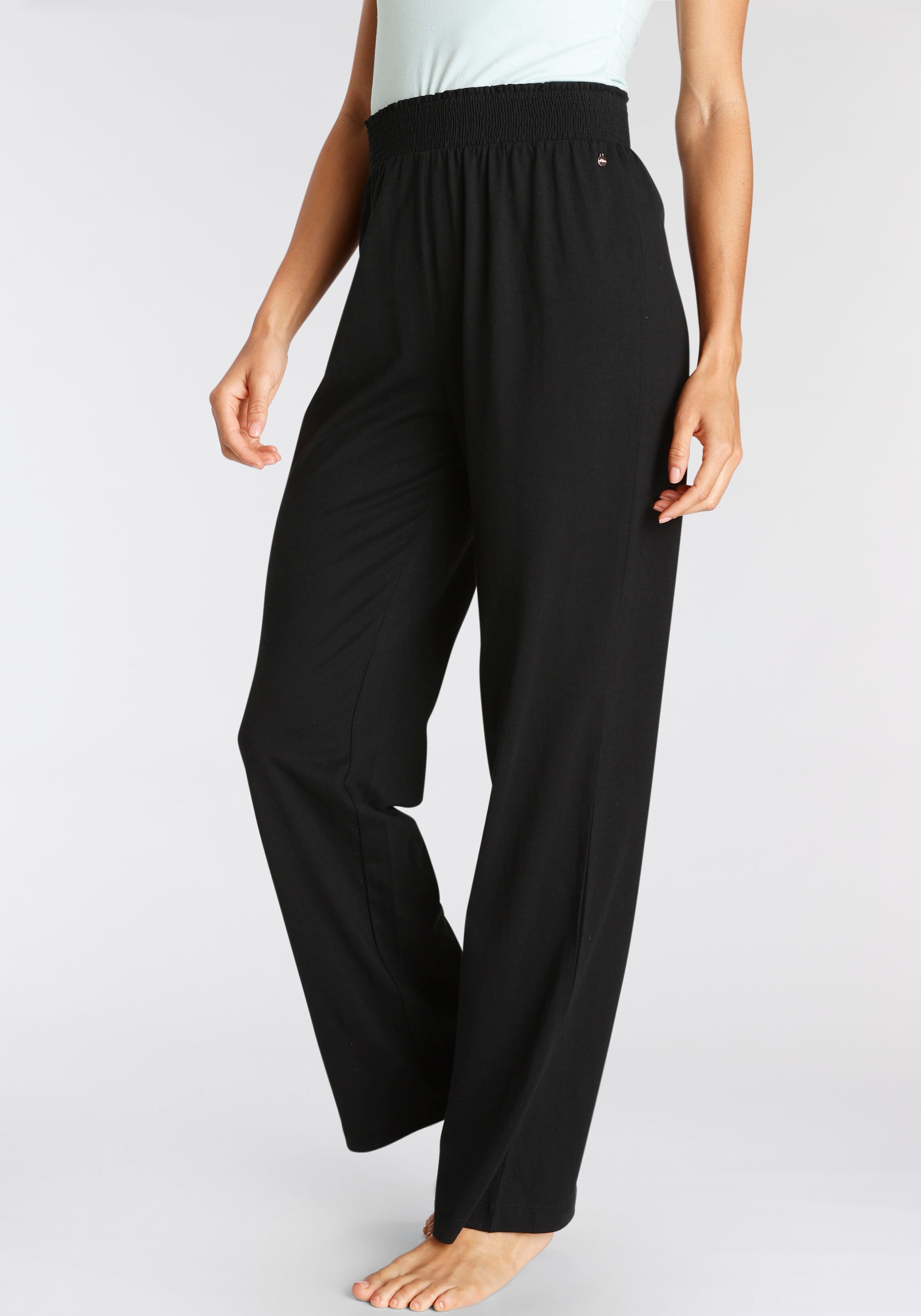 Vivance Dreams Schlafhose, mit weitem Bein