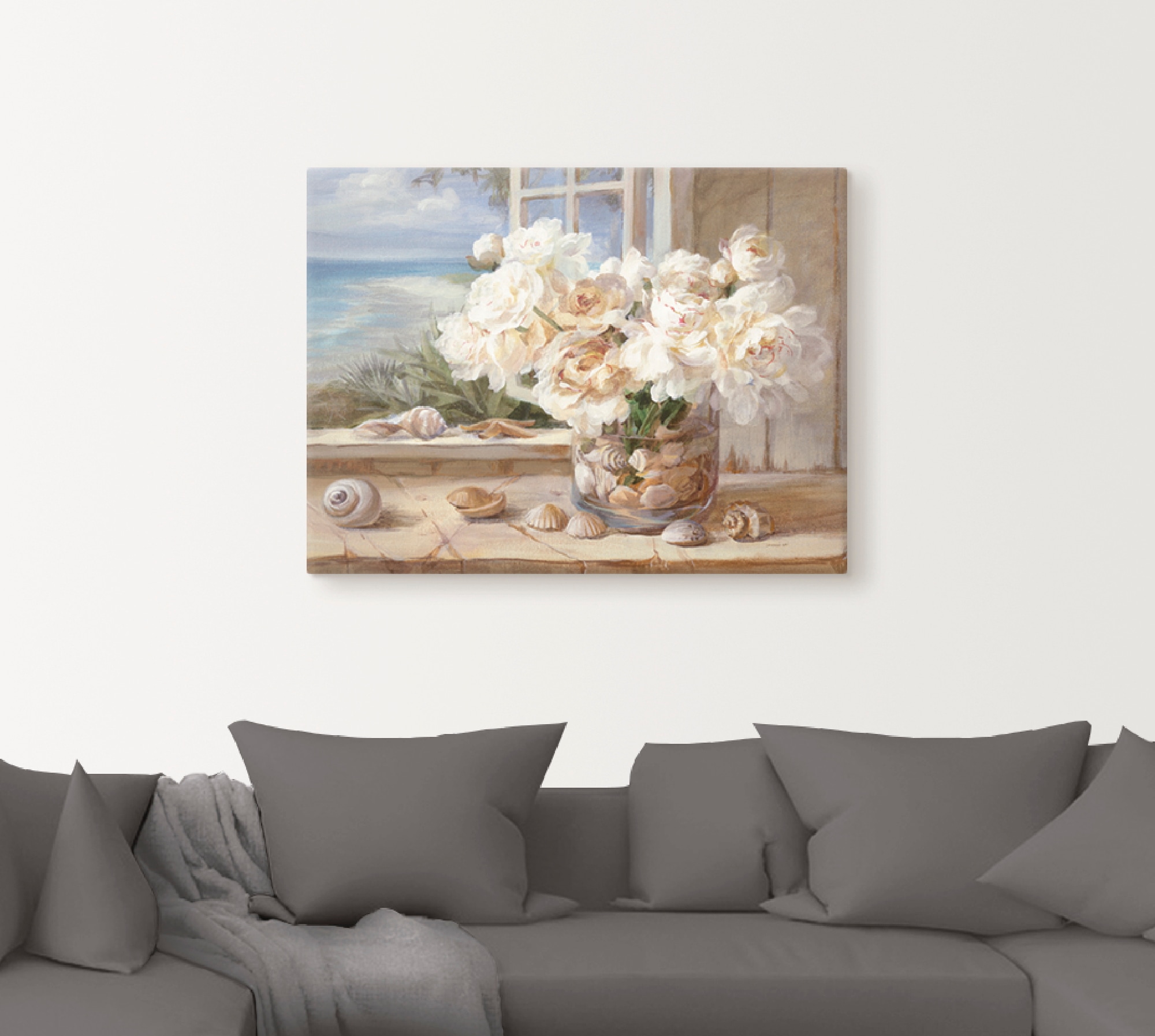 Artland Leinwandbild »Am See« Arrangements 1 Stk. tlg. als Leinwandbild, Poster, Wandaufkleber in verschied. Größen