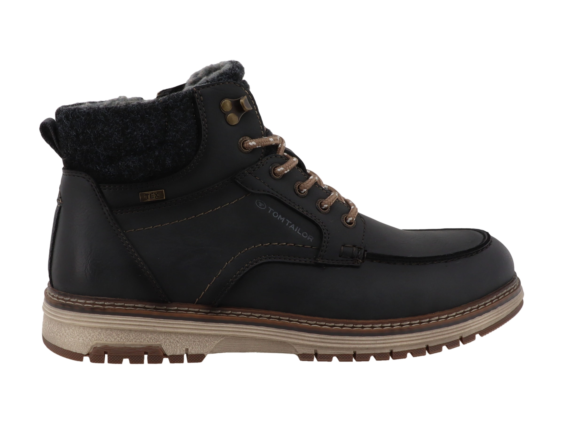TOM TAILOR Winterboots  Schnürboots im Bergsteigerlook, mit Ziernähten