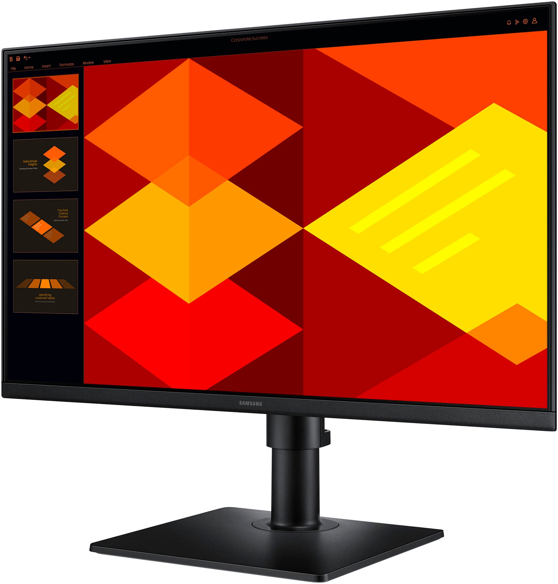 Samsung LED-Monitor »S24D400GAU« 60 cm/24 ″  1920 x 1080 px Full HD 5 Reaktionszeit 100 Hz