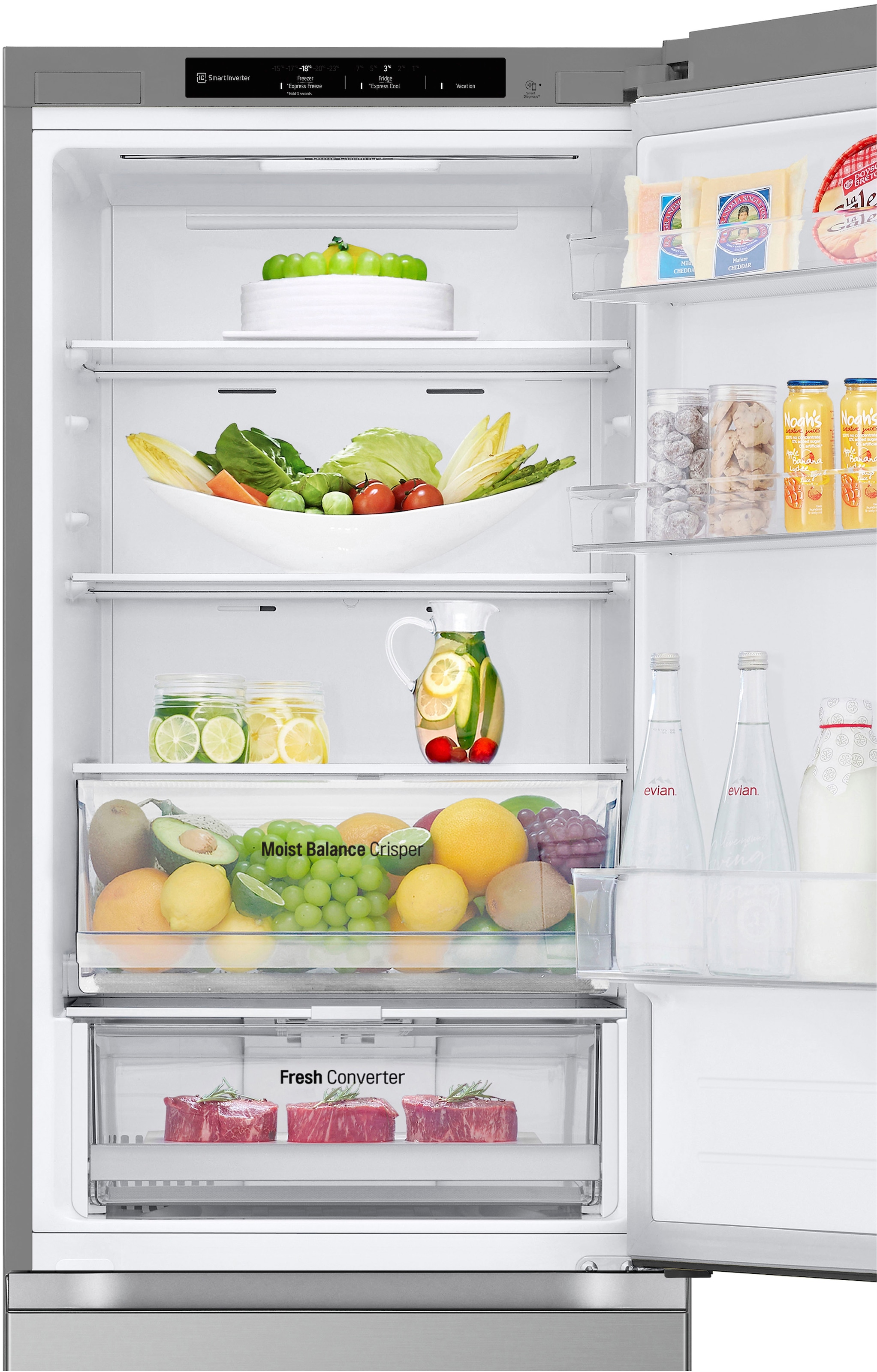 LG Kühl-/Gefrierkombination Serie 3 »GBV310TBPY« 186 cm hoch 59,5 cm breit