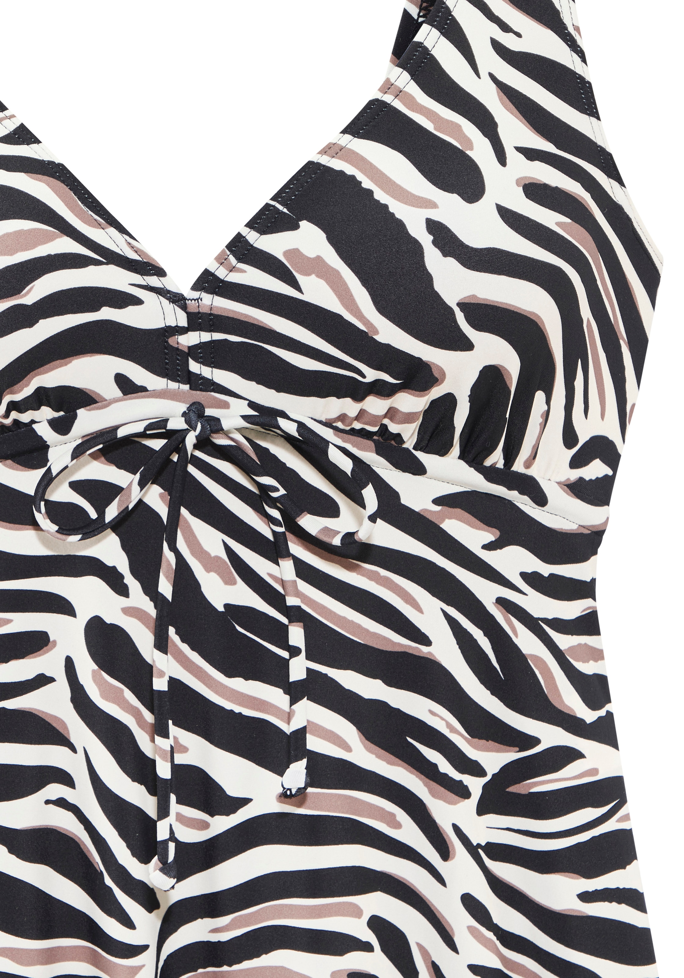 LASCANA Bügel-Tankini-Top »Debbie« mit abstraktem Animal-Print