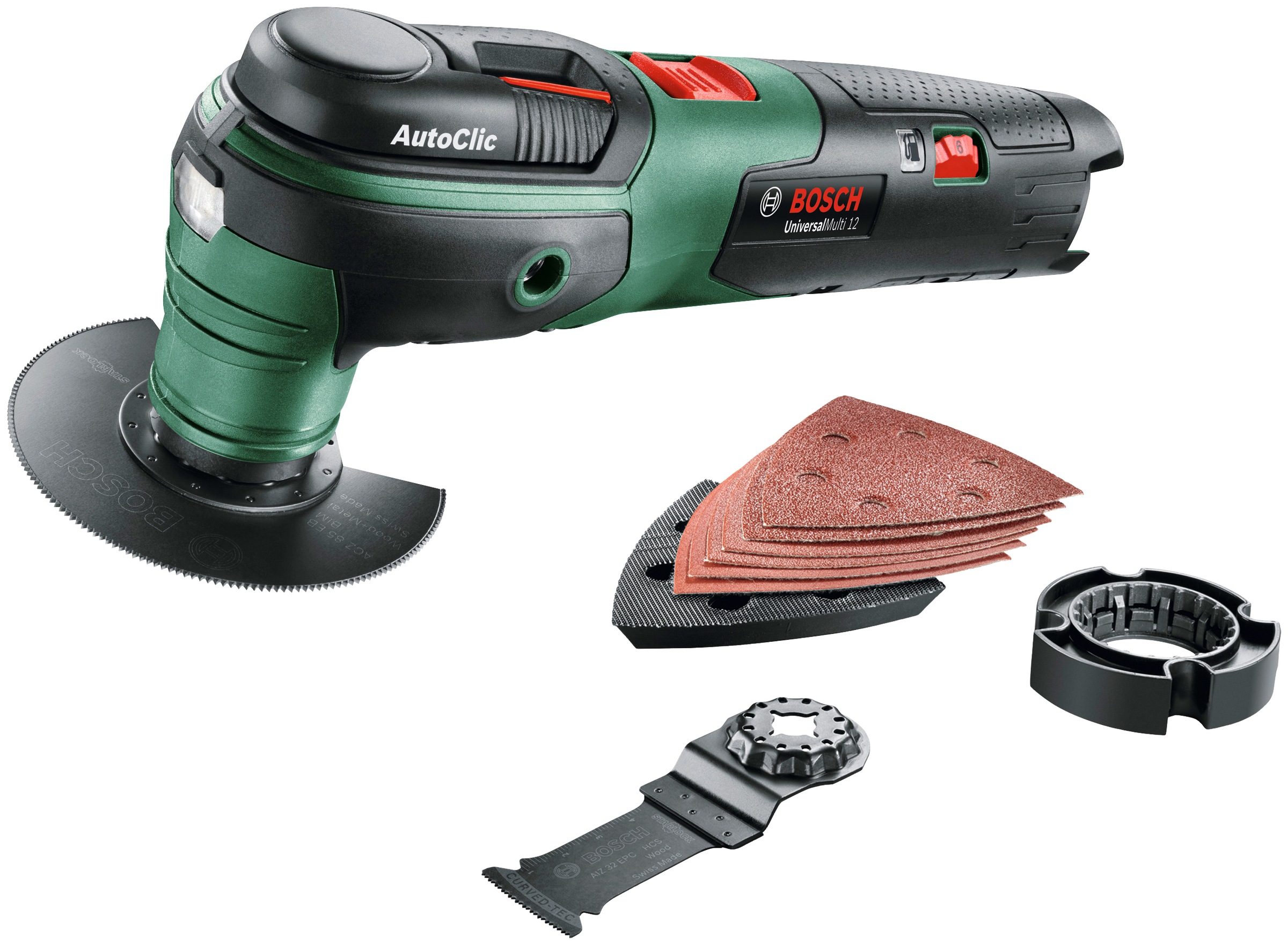 BOSCH Akku-Multifunktionswerkzeug »UniversalMulti 12«, 12 V, inkl. Akku