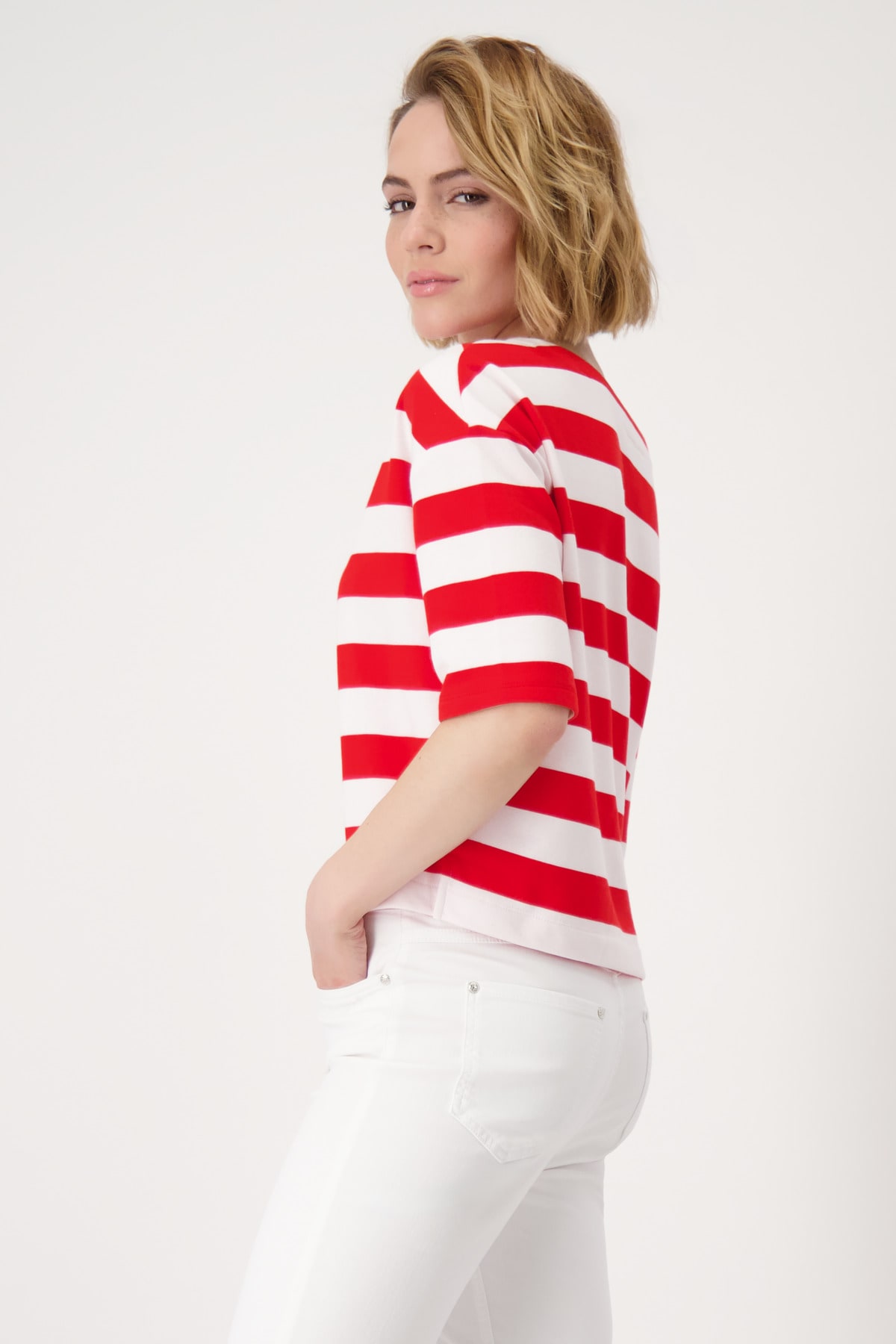 Monari Sweatshirt, mit Streifen