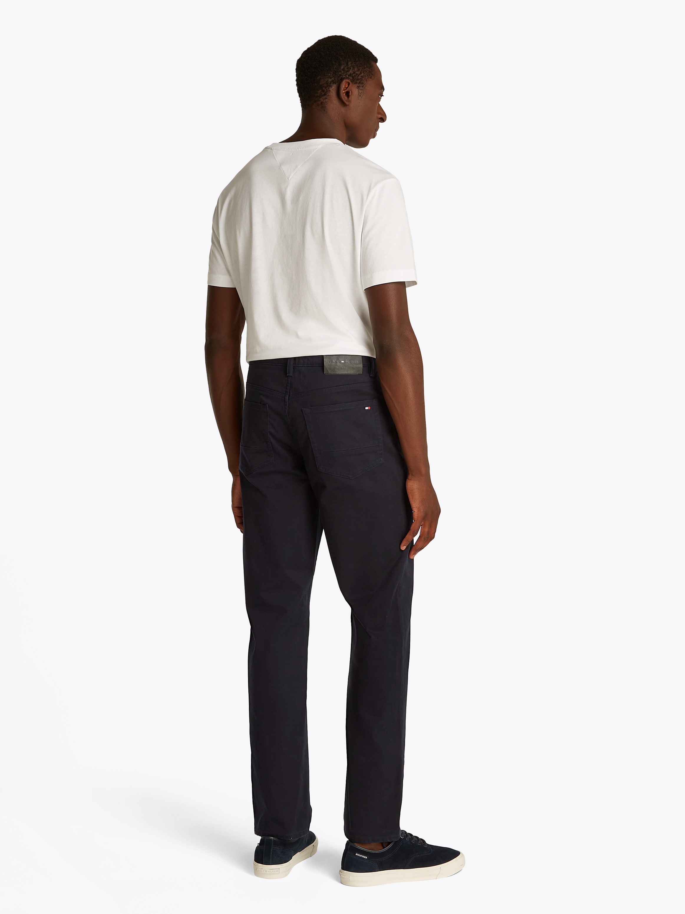 Tommy Hilfiger Stoffhose »DENTON 5PKT COTTON SATIN«