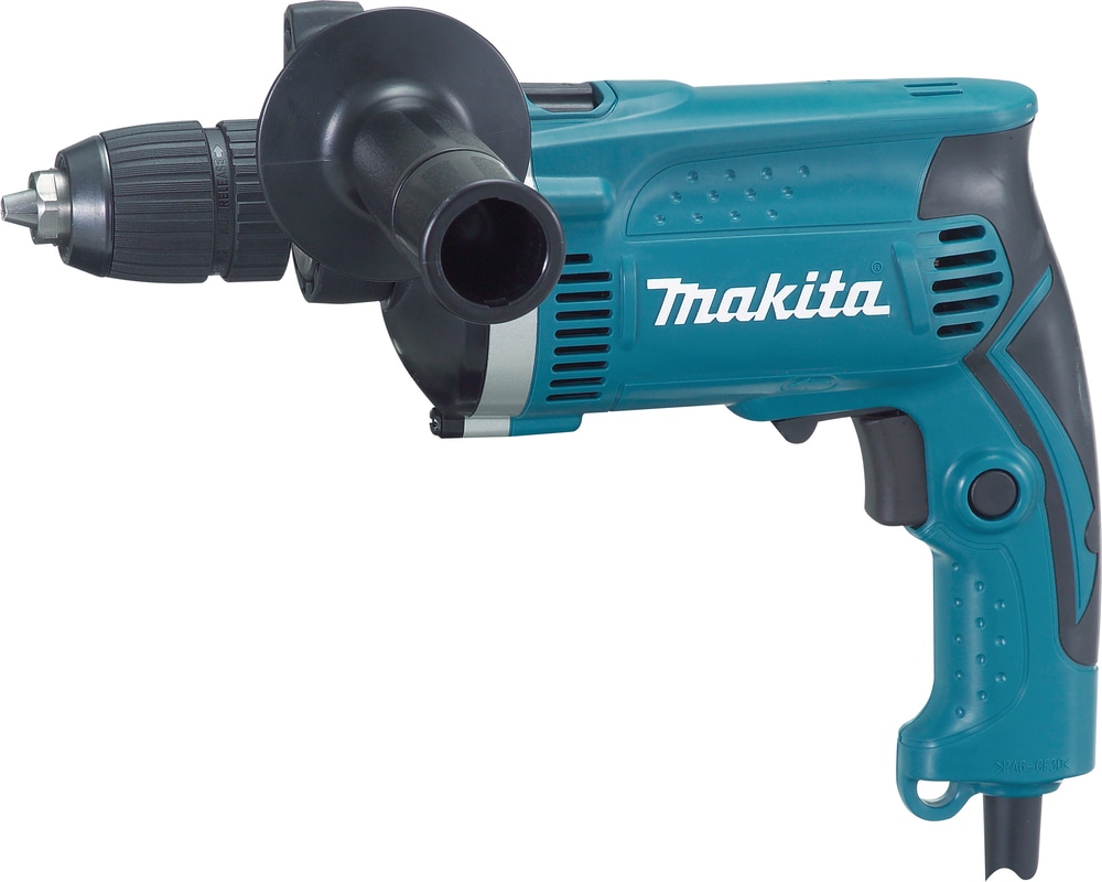 Makita Schlagbohrmaschine »HP1631KX3«, inkl. 74-tlg. Zubehörset und Aufbewahrungskoffer