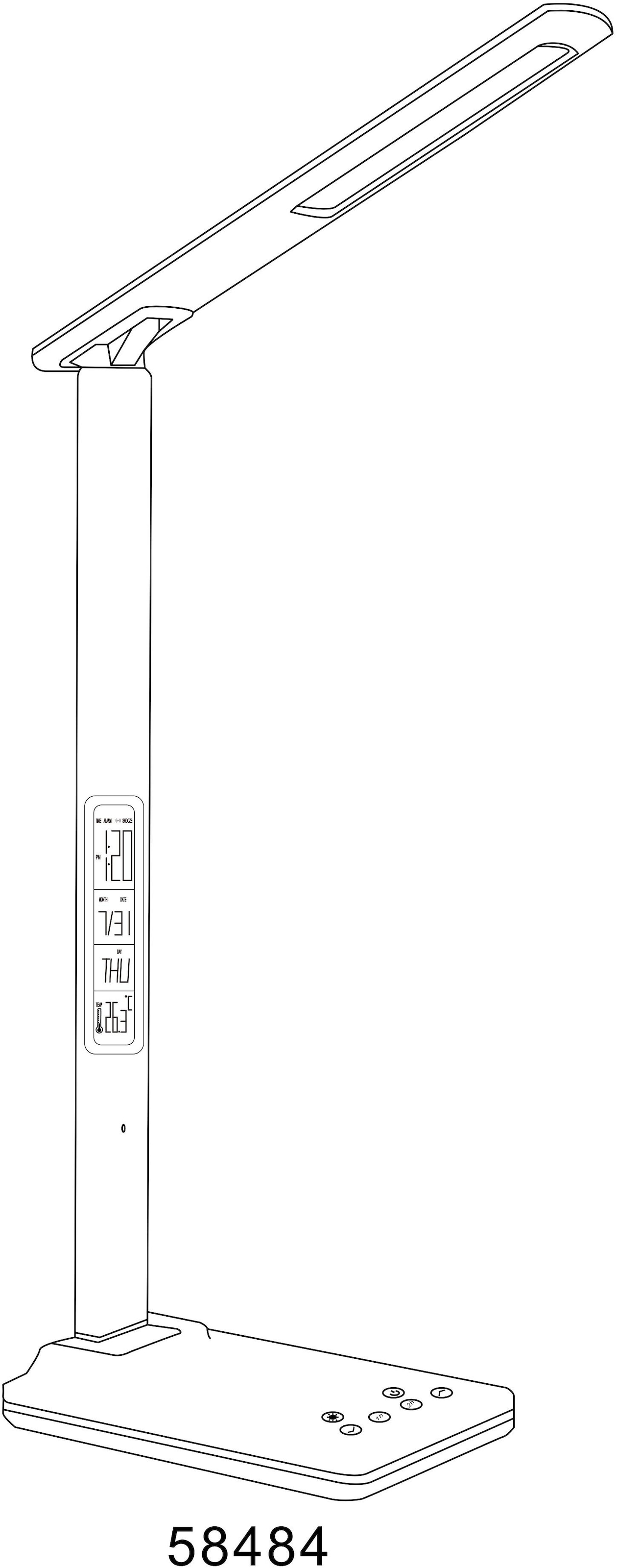 Hanseatic LED Tischleuchte »TL-CCT« LED-Modul 1 Stk. warmweiß - kaltweiß