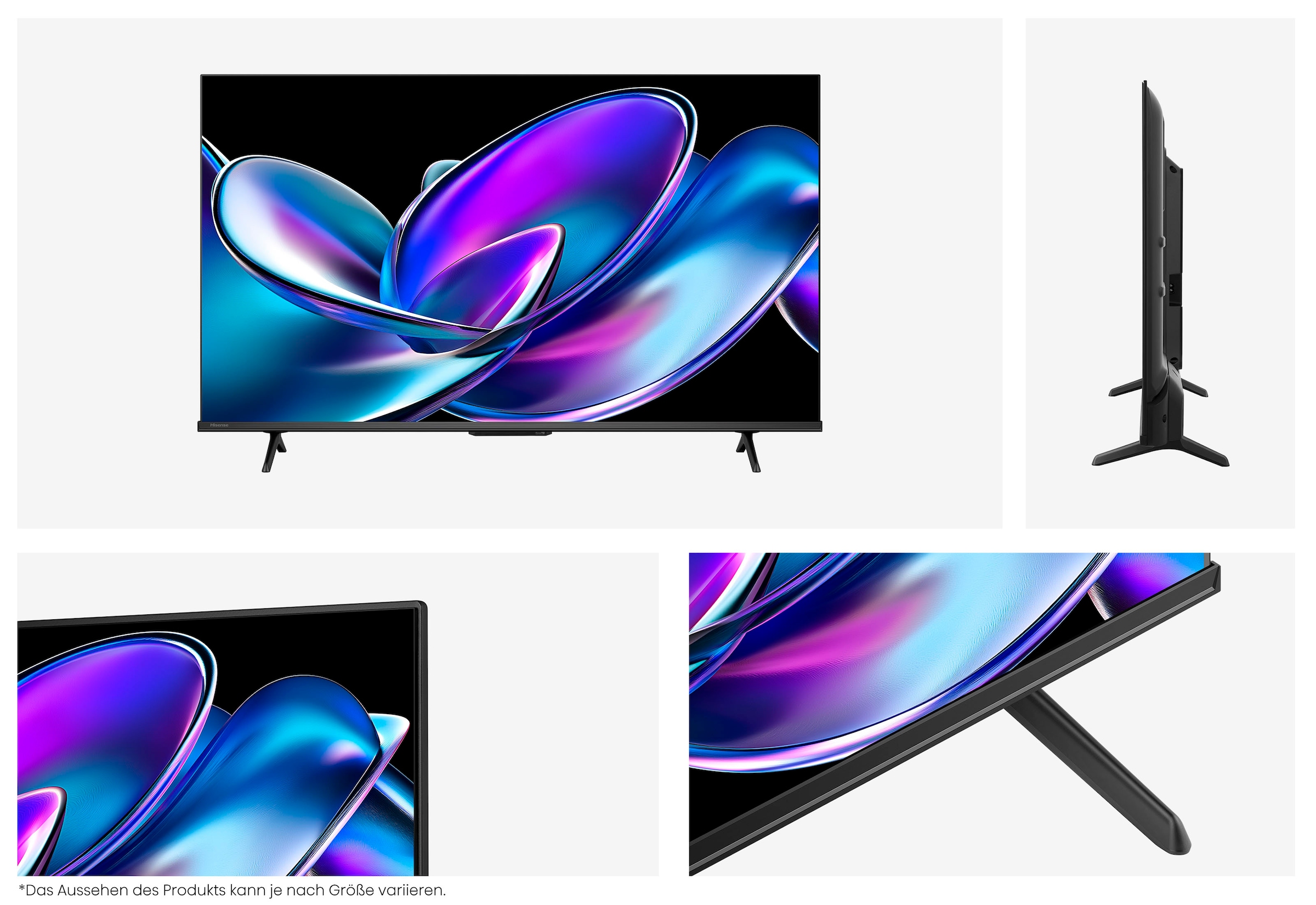 Hisense QLED-Fernseher »50E77Q PRO«, 4K Ultra HD, Smart-TV, 4K UHD QLED