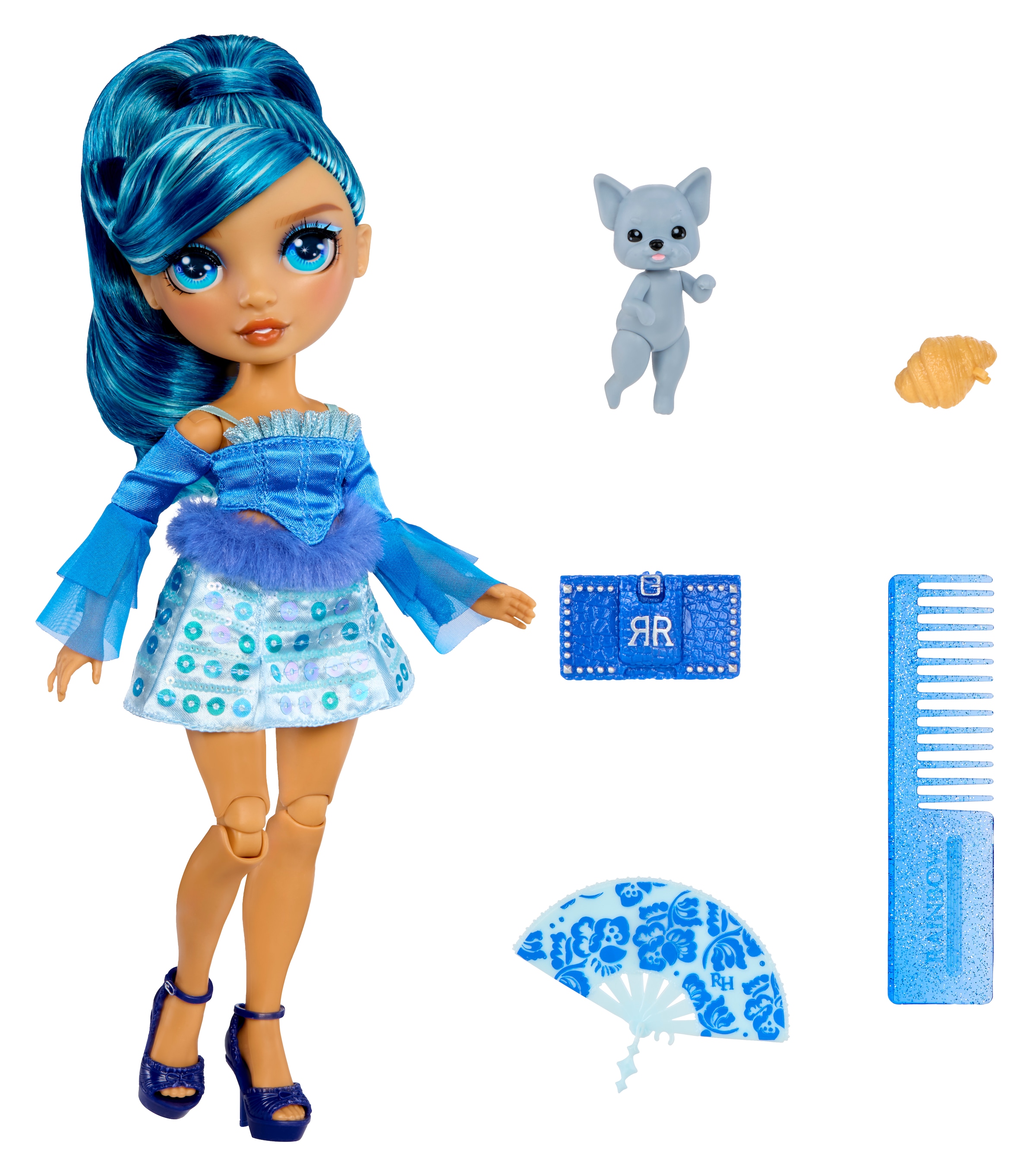 RAINBOW HIGH Anziehpuppe »Rainbow High Pretty in Paris Fashion Doll- Skyler«