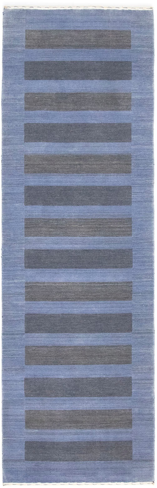 morgenland Wollteppich »Loribaft Teppich Stripy«, rechteckig, 14 mm Höhe, Kurzflor