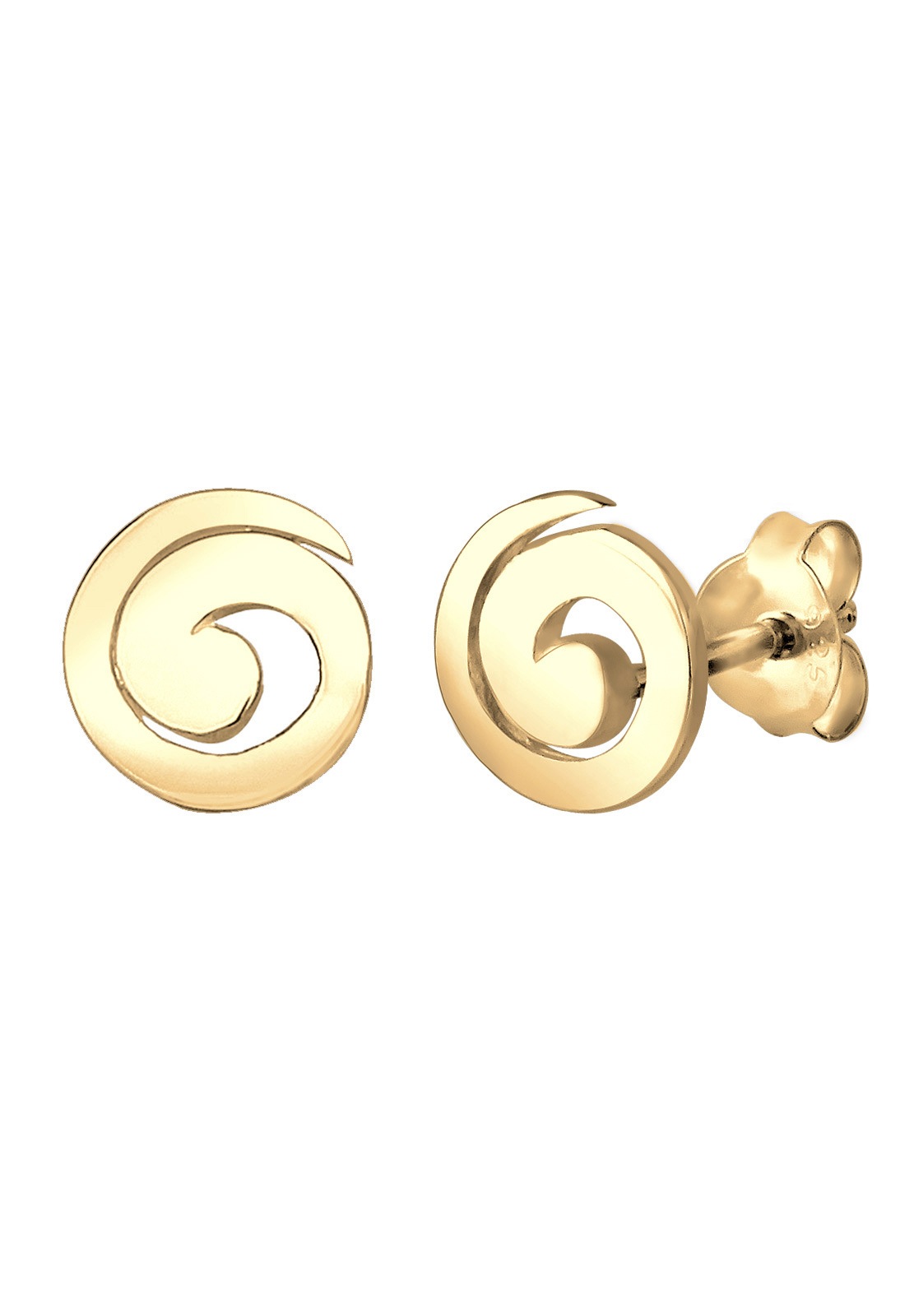 Elli Paar Ohrstecker »Ohrringe Spirale Geo Basic Verspielt 925 Silber«